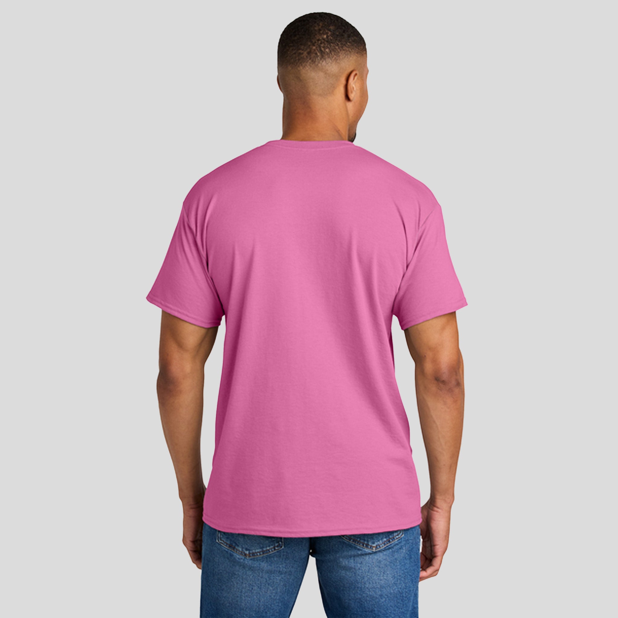 Gildanยฎ DryBlendยฎ 50 Cotton/50 Poly T-Shirt | Azalea
