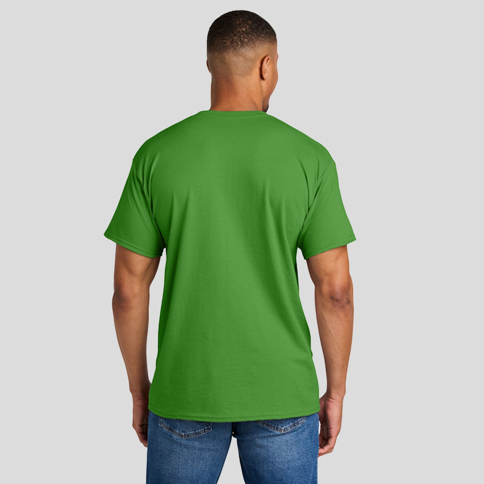 Gildanยฎ DryBlendยฎ 50 Cotton/50 Poly T-Shirt | Electric Green