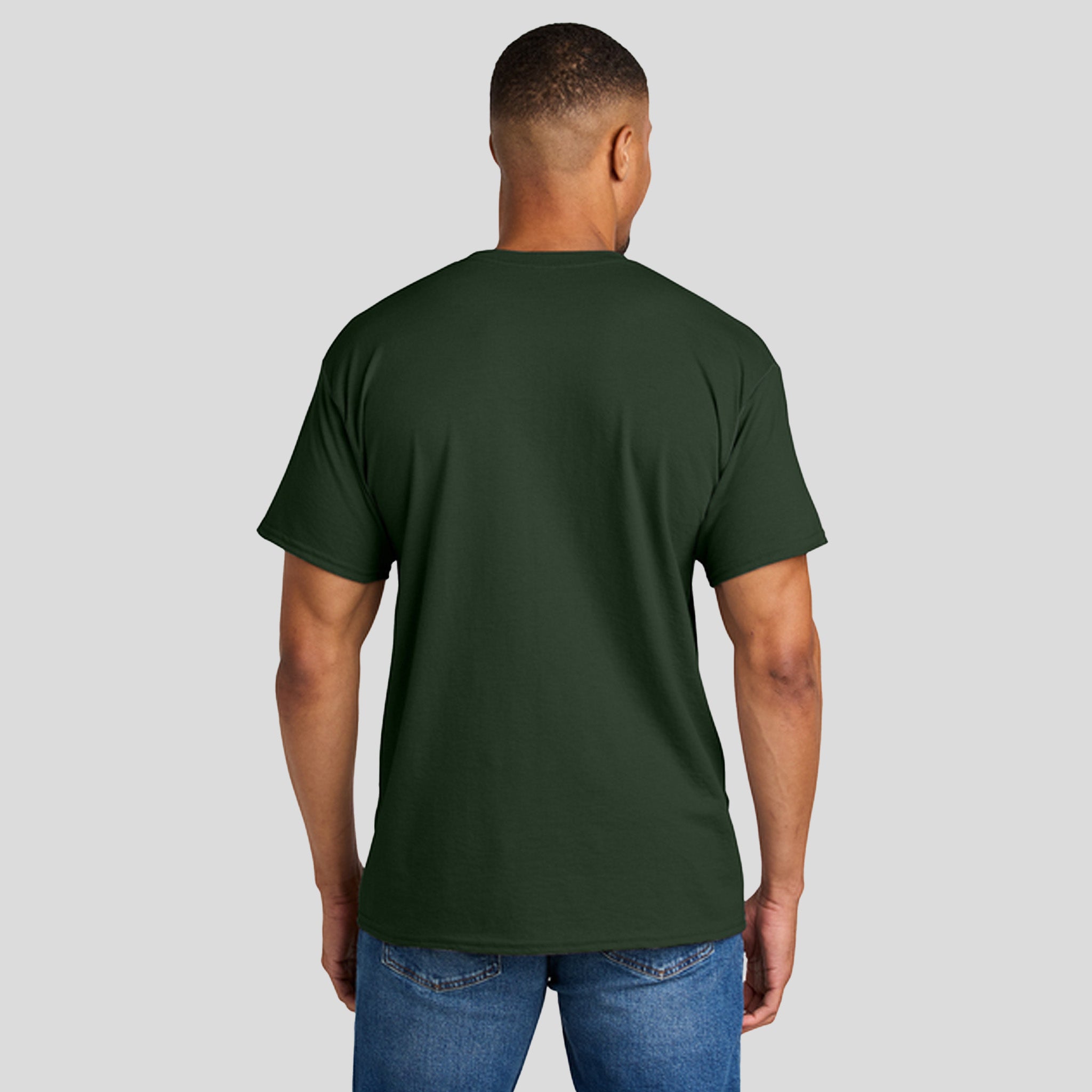 Gildanยฎ DryBlendยฎ 50 Cotton/50 Poly T-Shirt | Forest Green