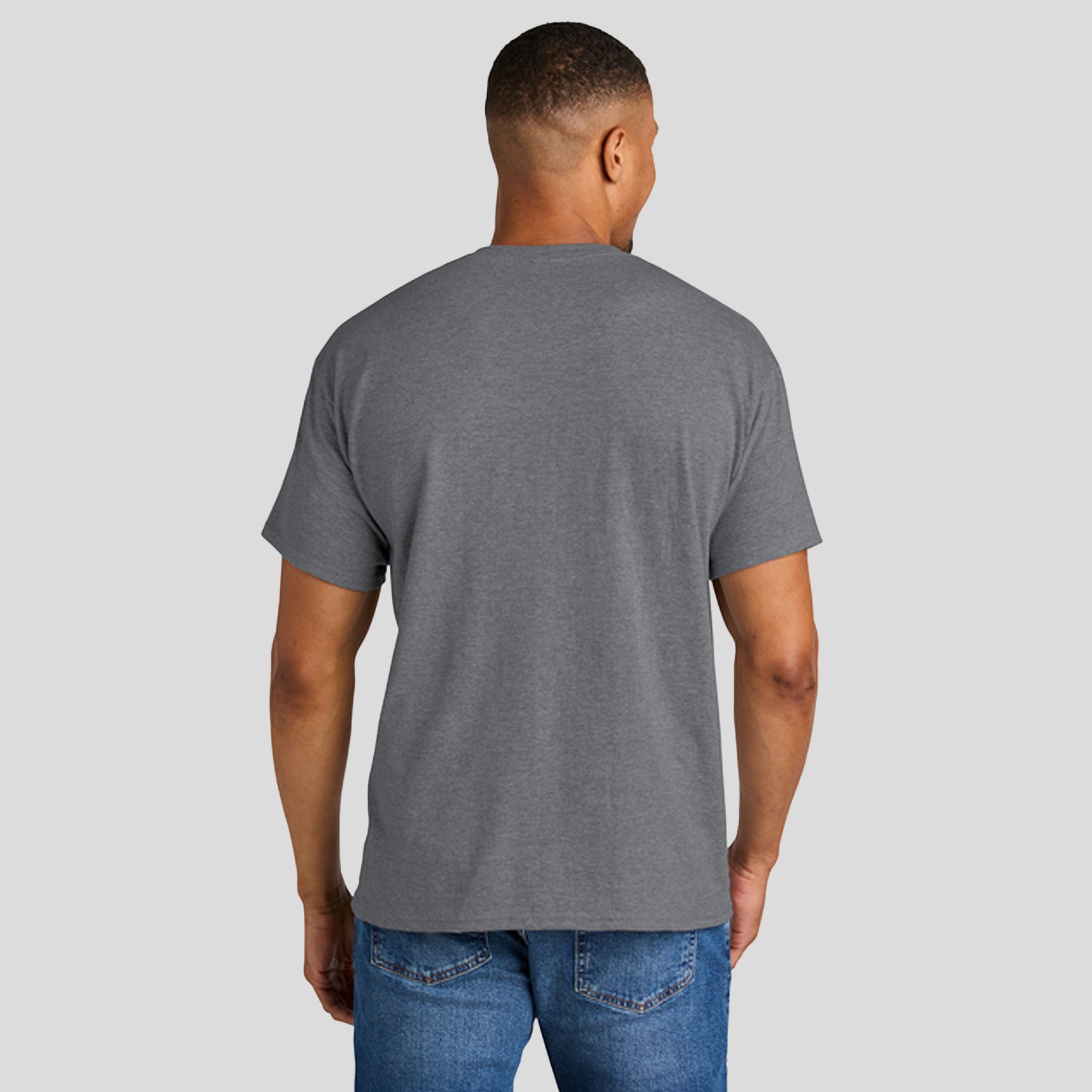Gildanยฎ DryBlendยฎ 50 Cotton/50 Poly T-Shirt | Graphite Heather