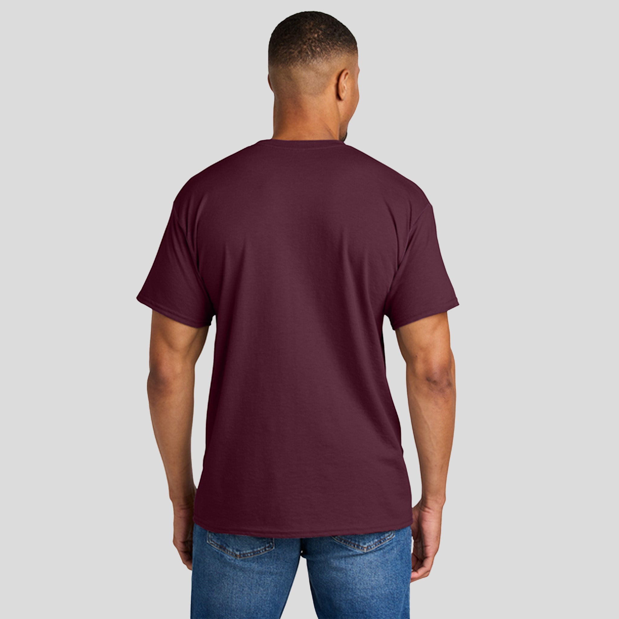 Gildanยฎ DryBlendยฎ 50 Cotton/50 Poly T-Shirt | Maroon