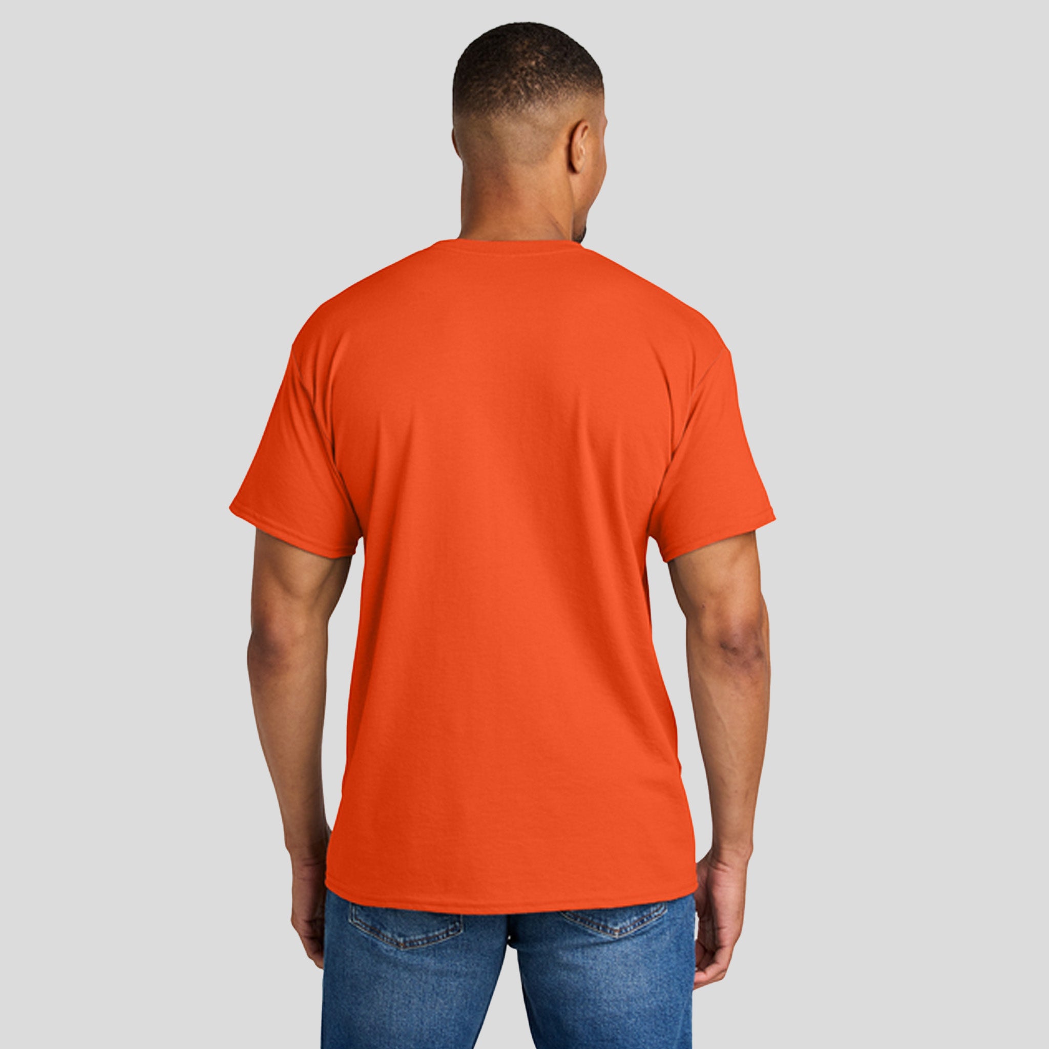 Gildanยฎ DryBlendยฎ 50 Cotton/50 Poly T-Shirt | Orange