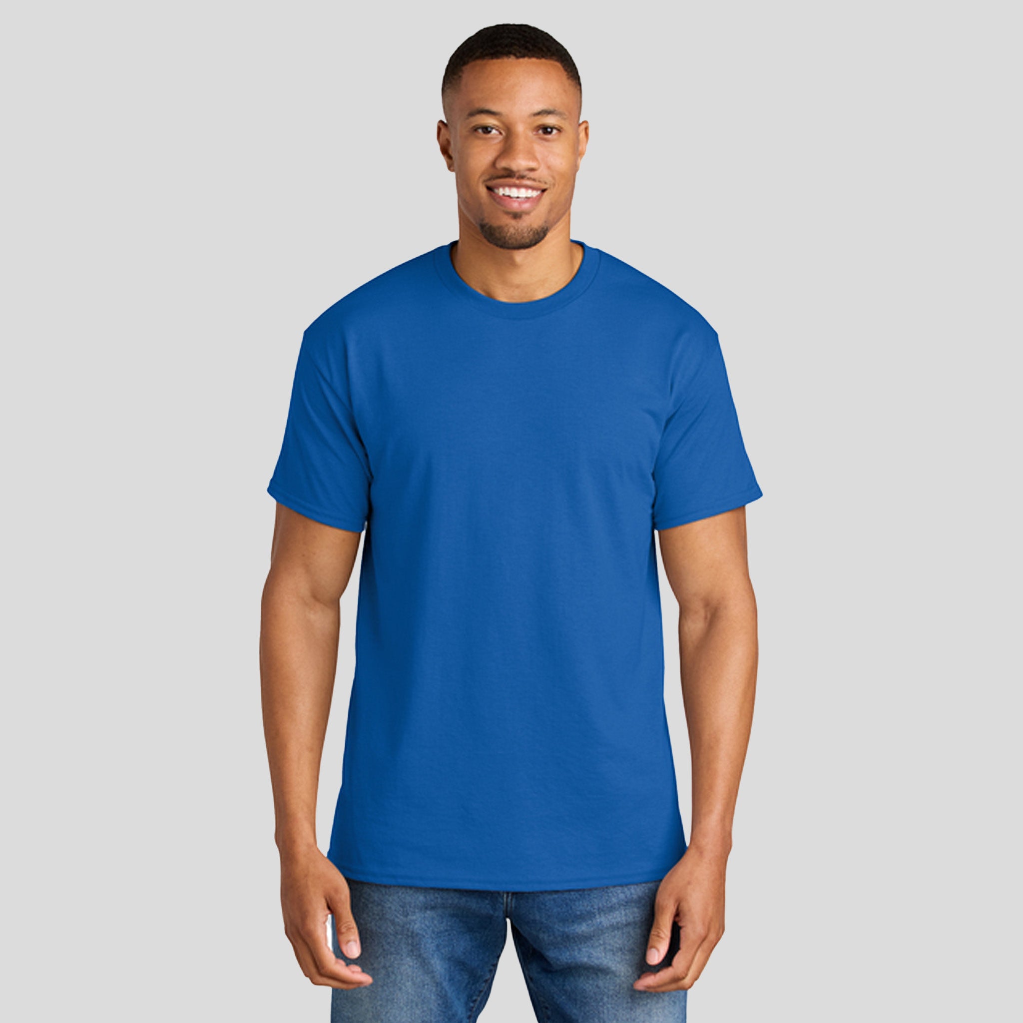 Gildanยฎ DryBlendยฎ 50 Cotton/50 Poly T-Shirt | Royal