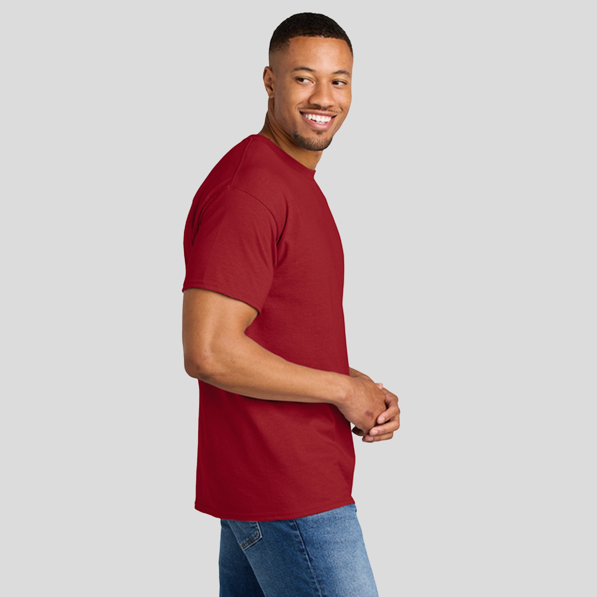 Gildanยฎ DryBlendยฎ 50 Cotton/50 Poly T-Shirt | Scarlet Red