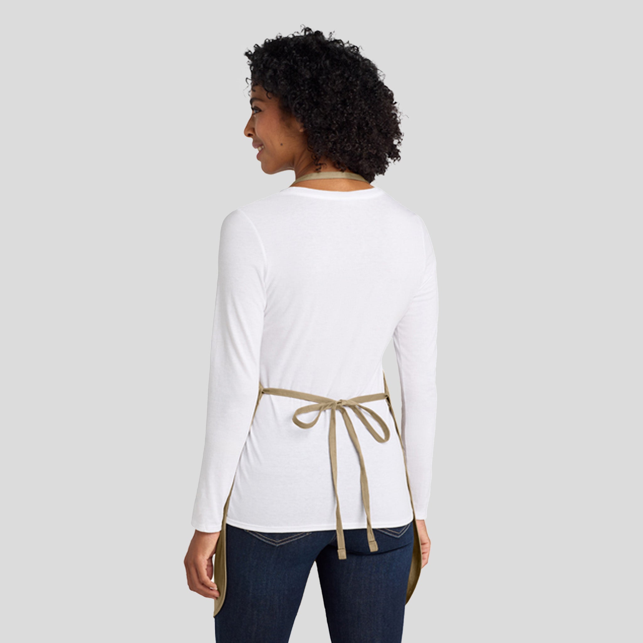 Full-Length Apron | Khaki