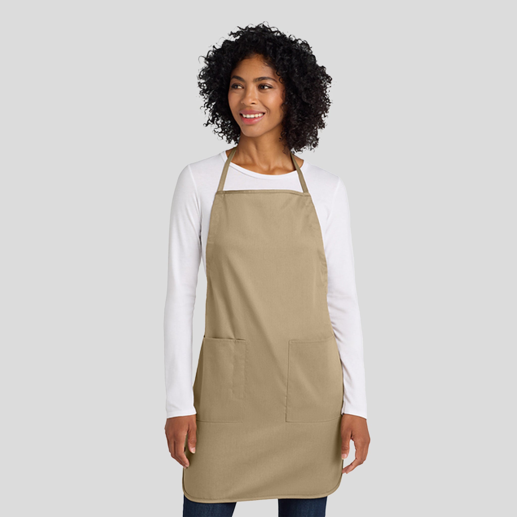 Full-Length Apron | Khaki