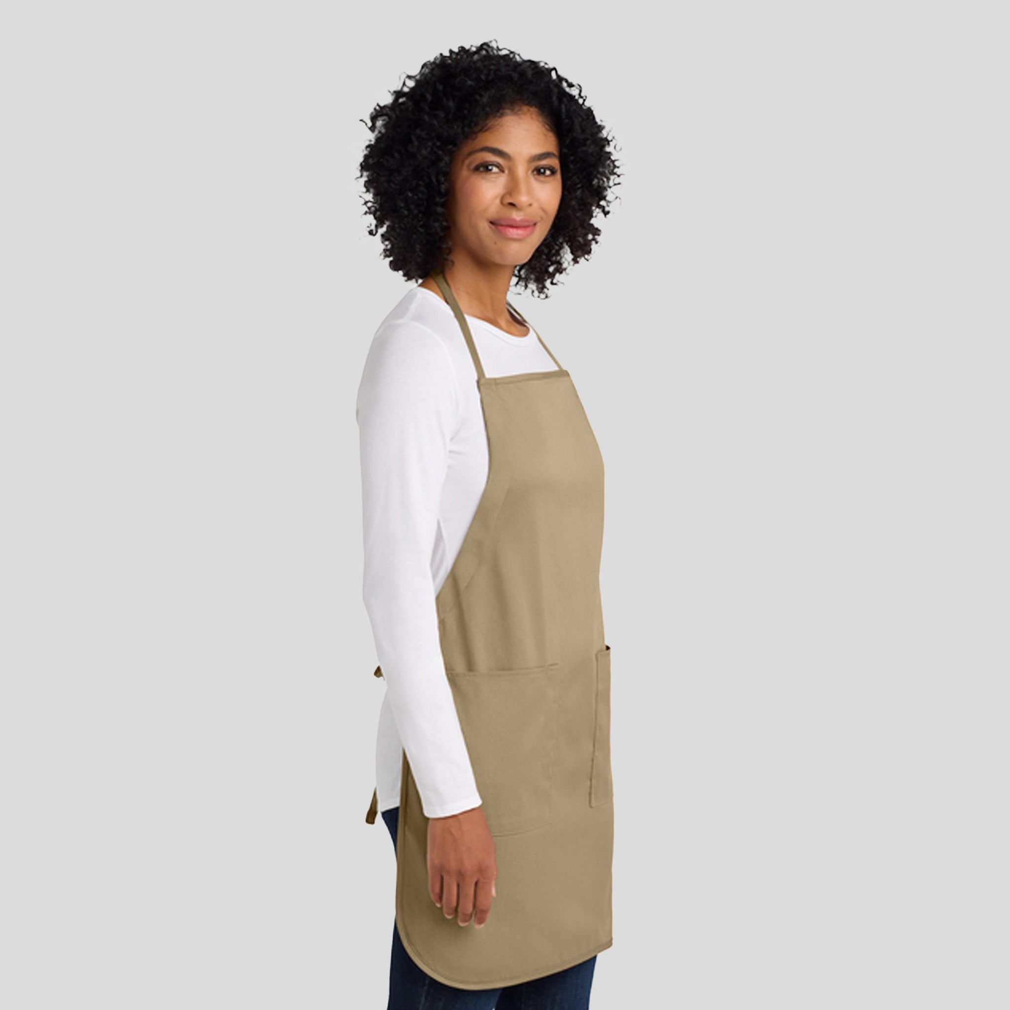Full-Length Apron | Khaki