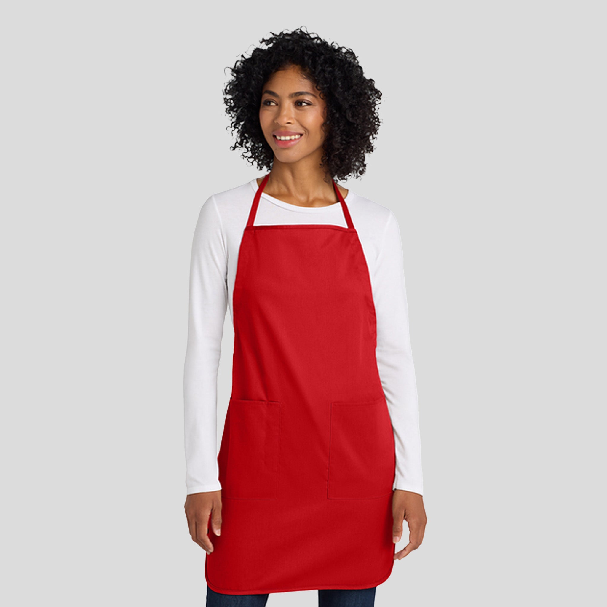 Full-Length Apron | Red