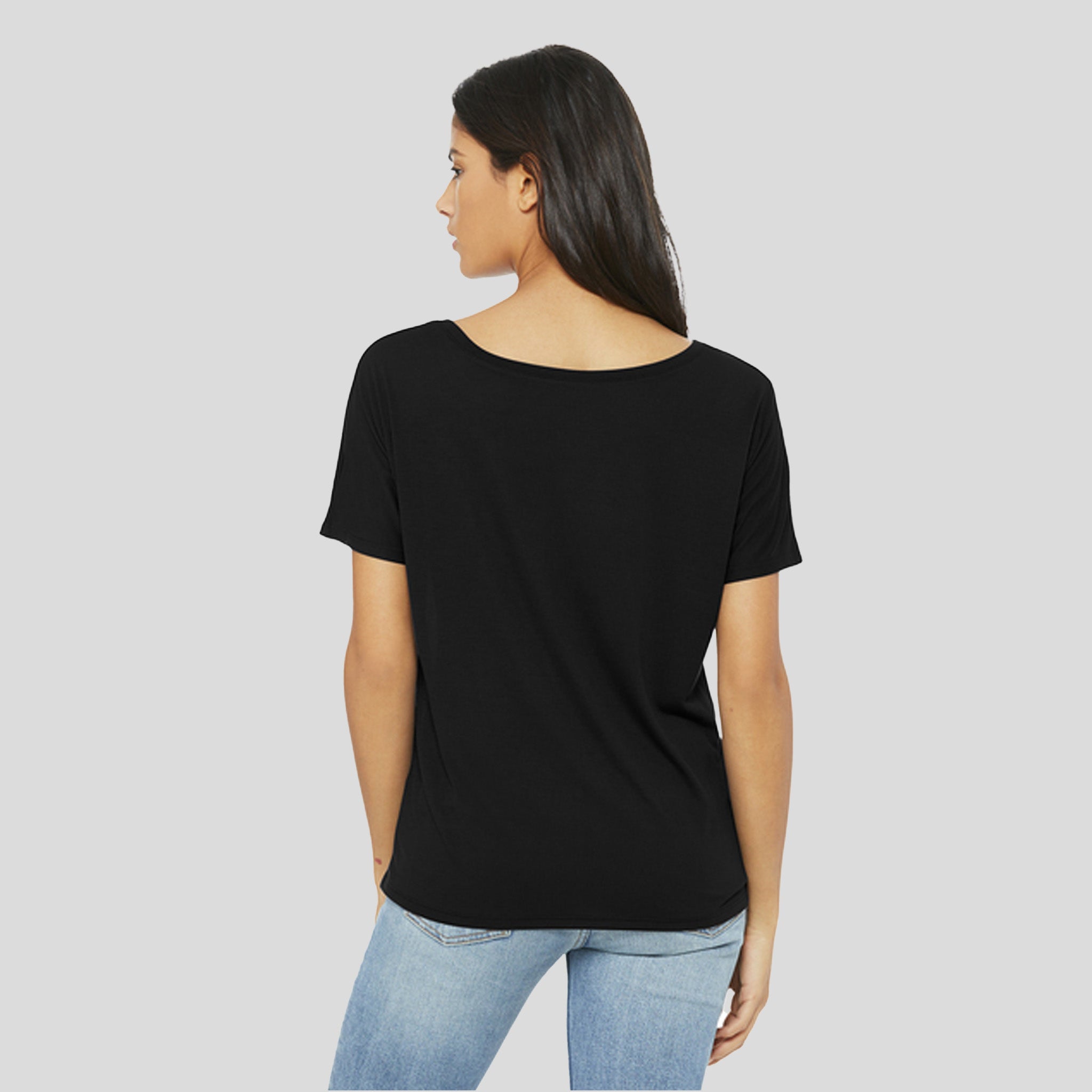 Womenβs Slouchy Tee | Black