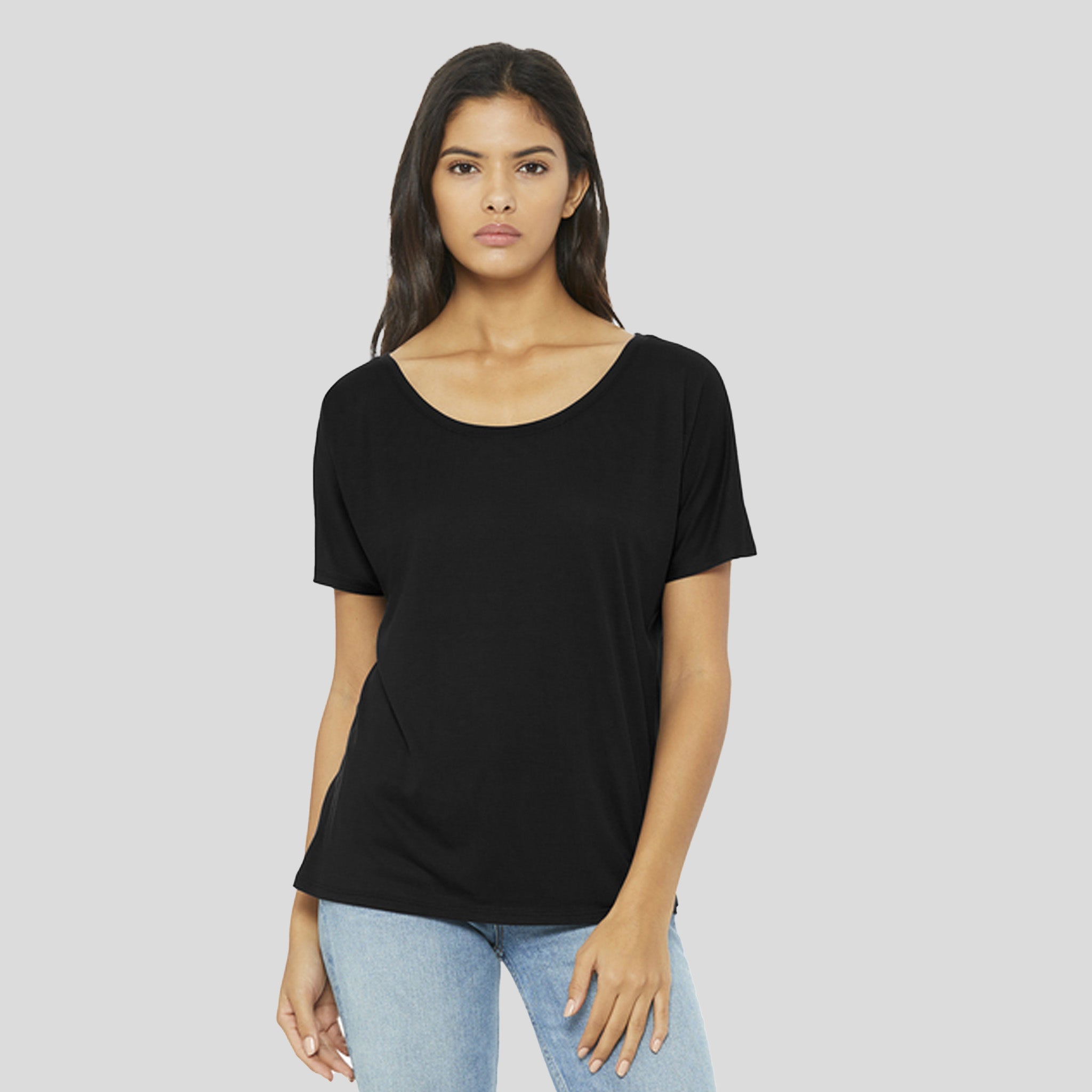 Womenβs Slouchy Tee | Black