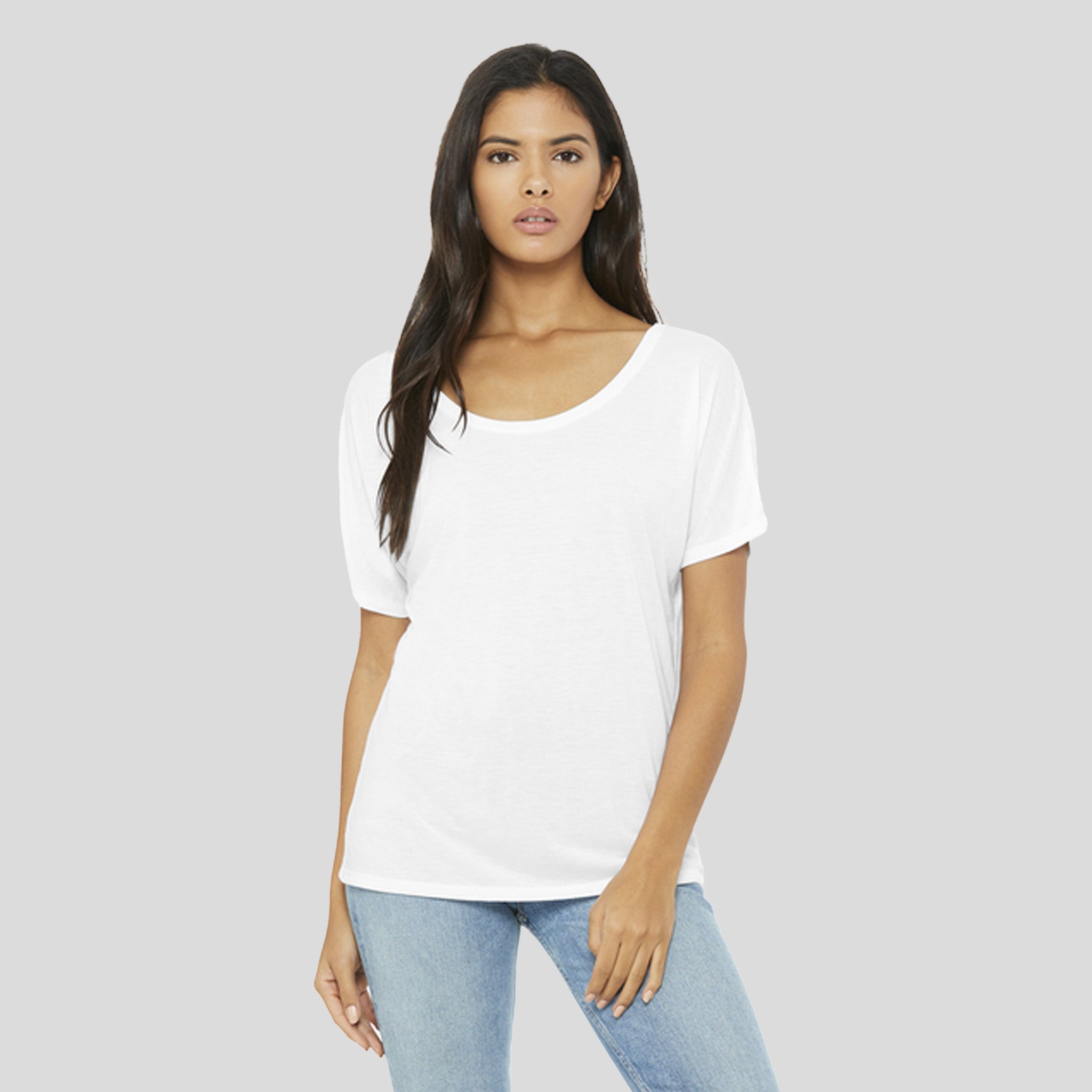Womenβs Slouchy Tee | White