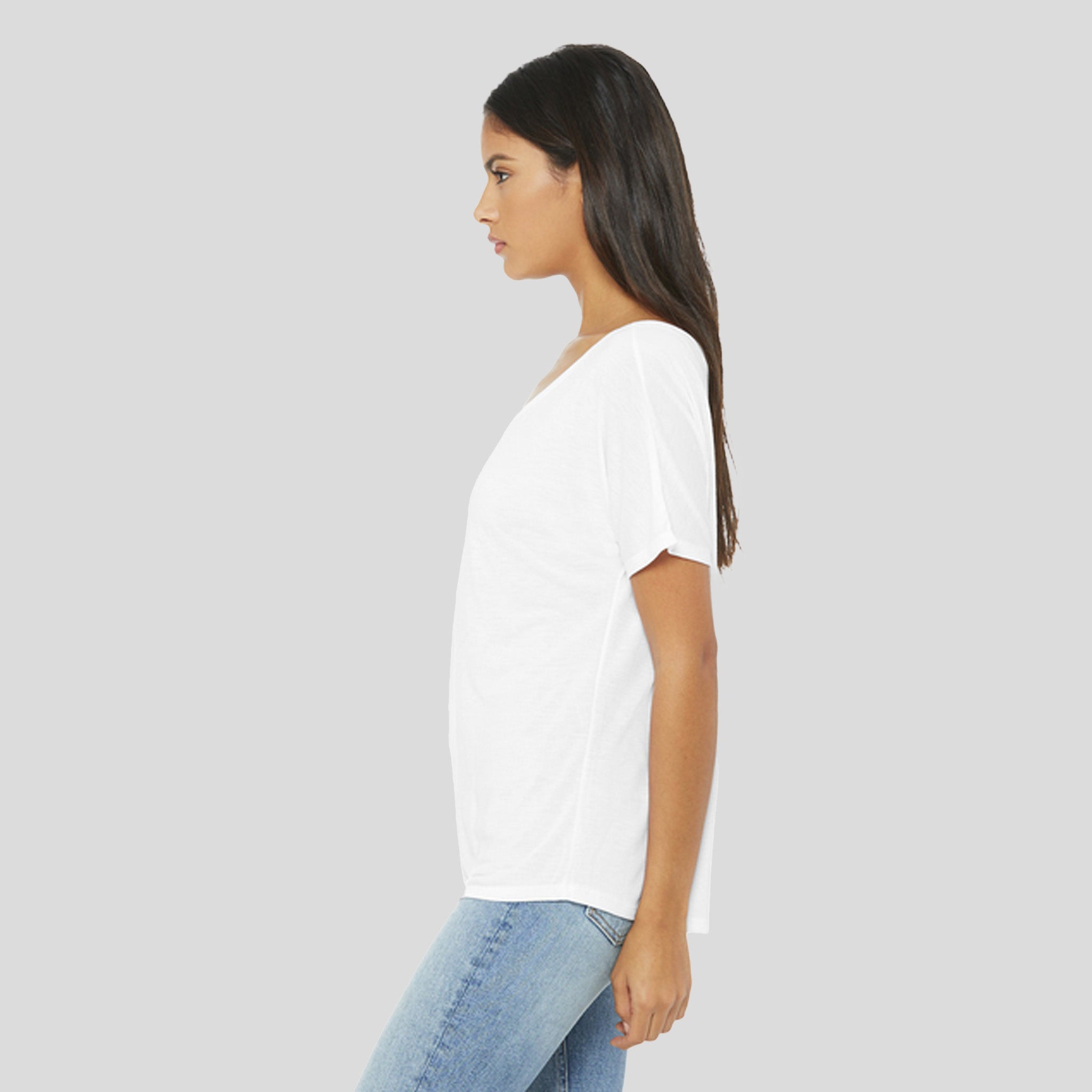 Womenβs Slouchy Tee | White