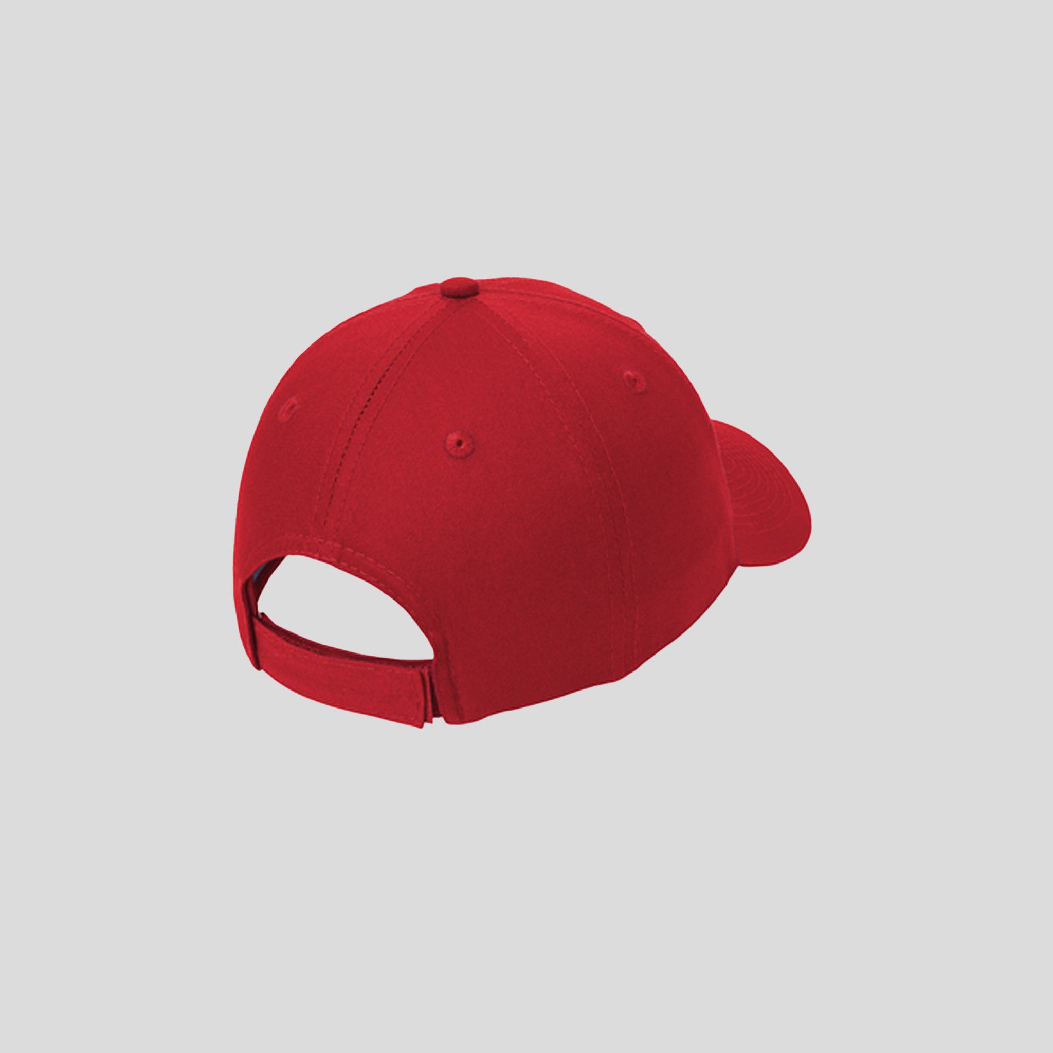 Six-Panel Twill Cap | True Red