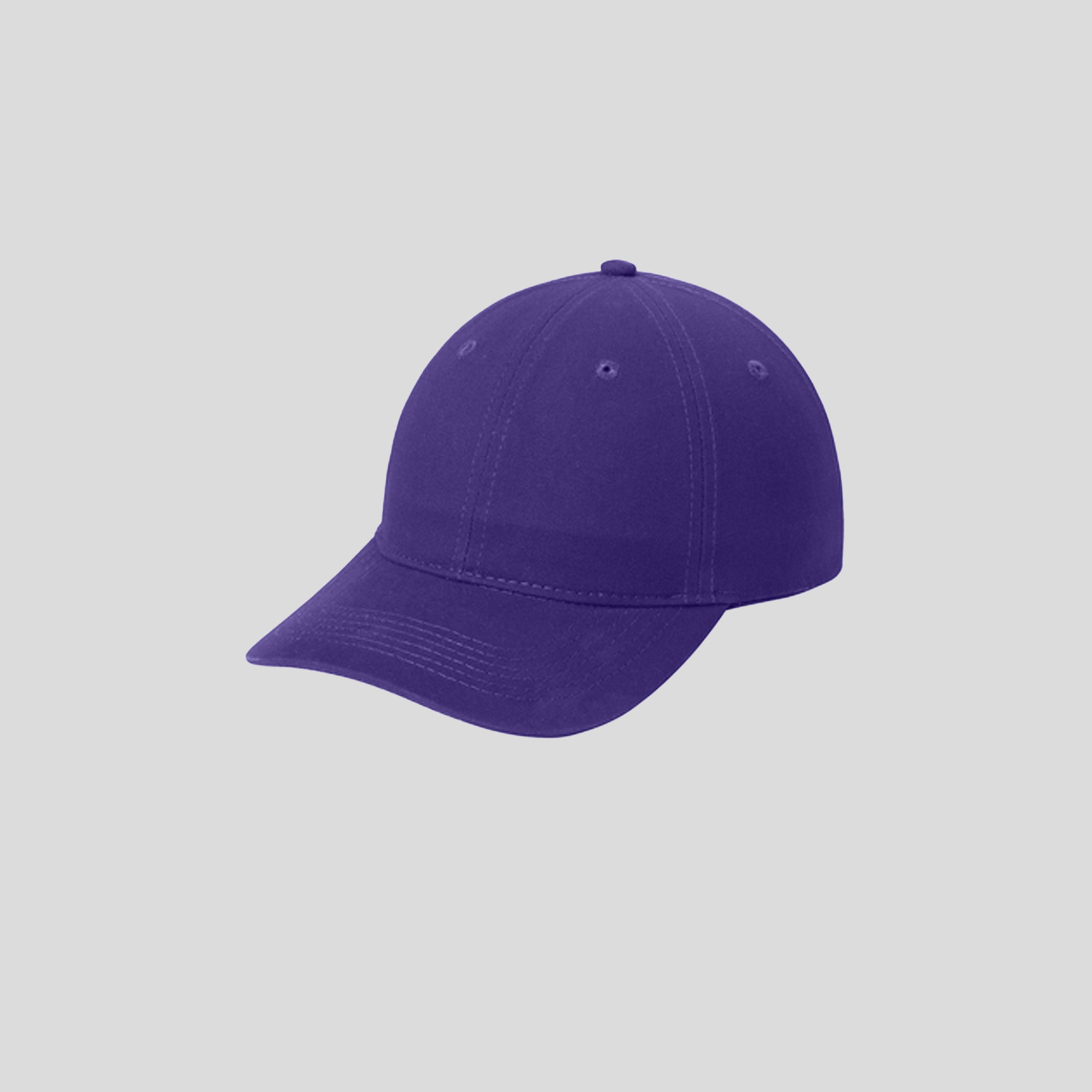 Brushed Twill Low Profile Cap | Purple