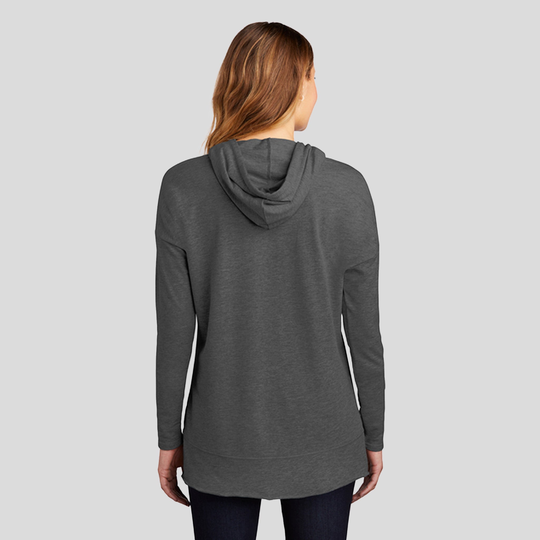 Womenβs Featherweight French Terry β’ Hoodie | Washed Coal