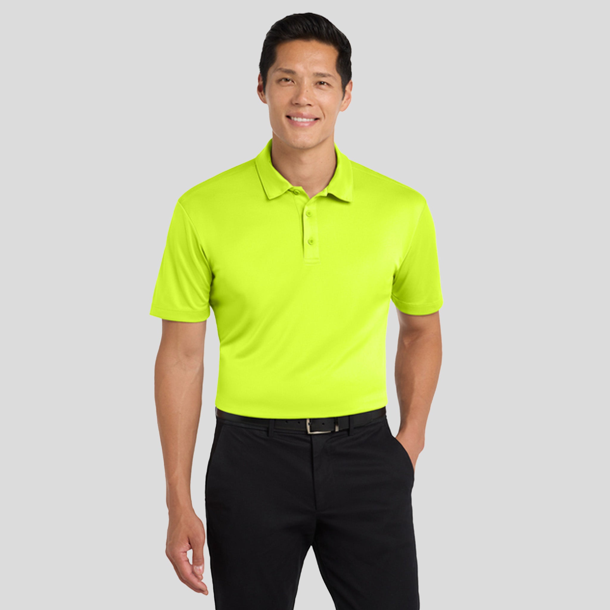 Men's Silk Touchโข Performance Polo | Neon Yellow