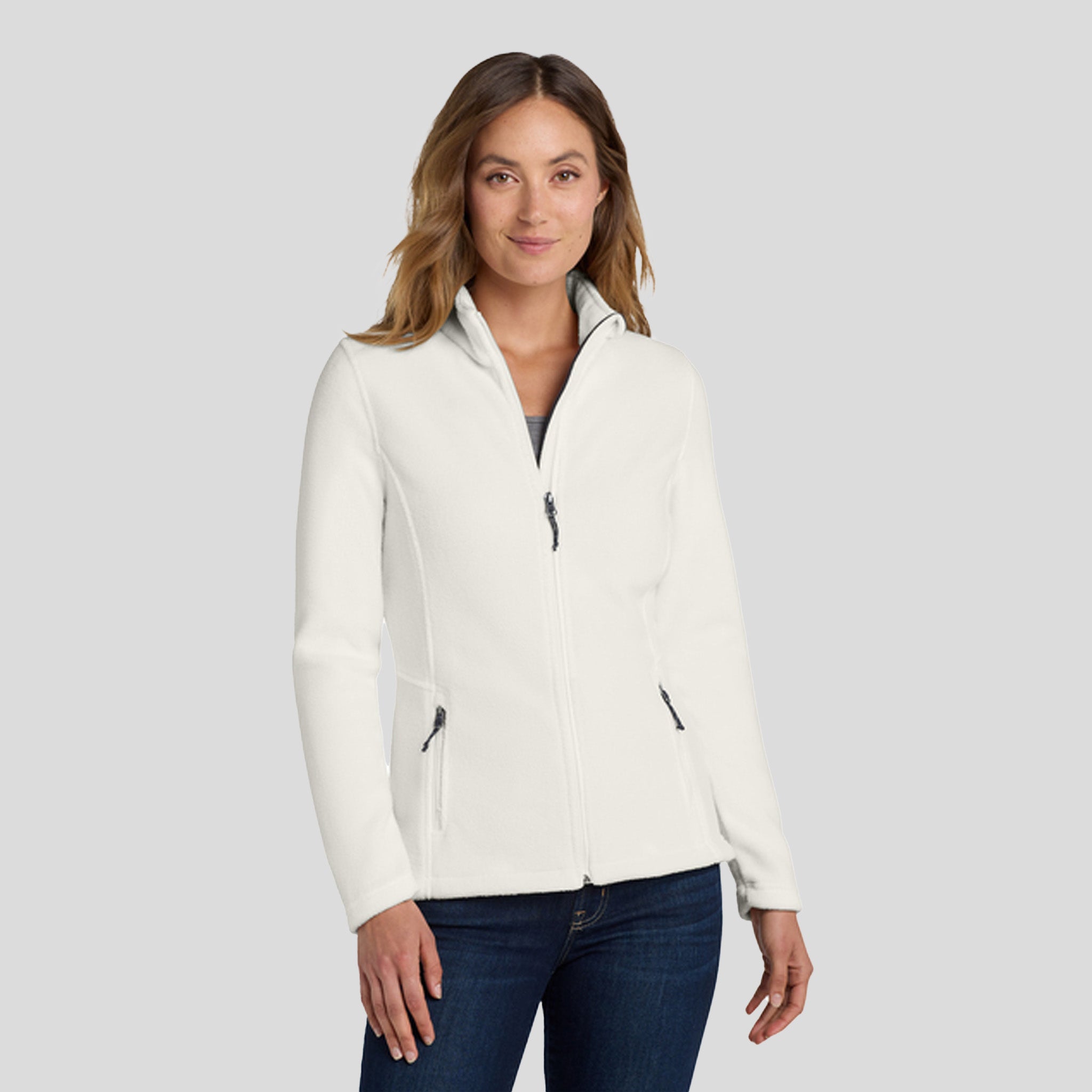 Women's Value Fleece Jacket | Winter White