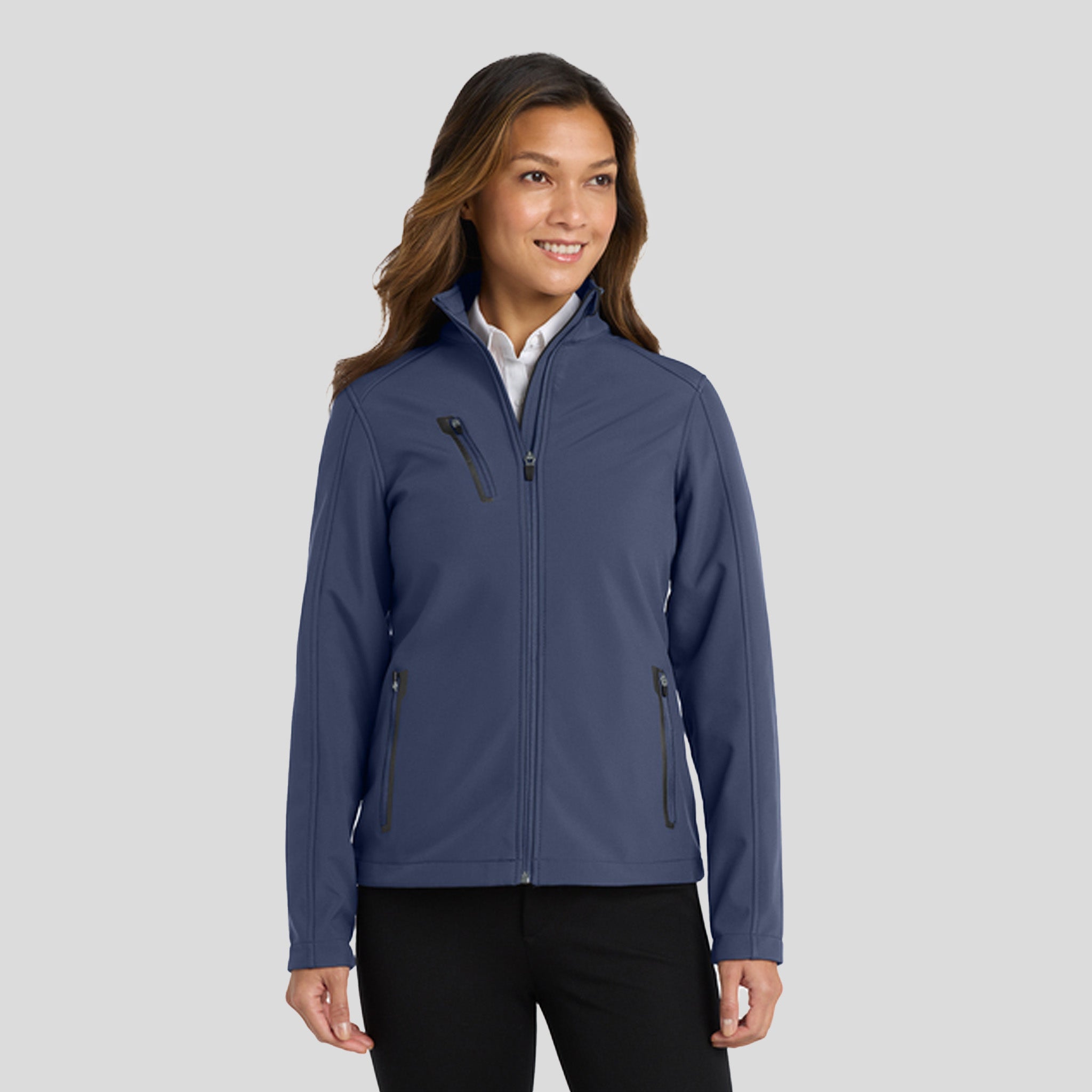 Women's Welded Soft Shell Jacket | Dress Blue Navy