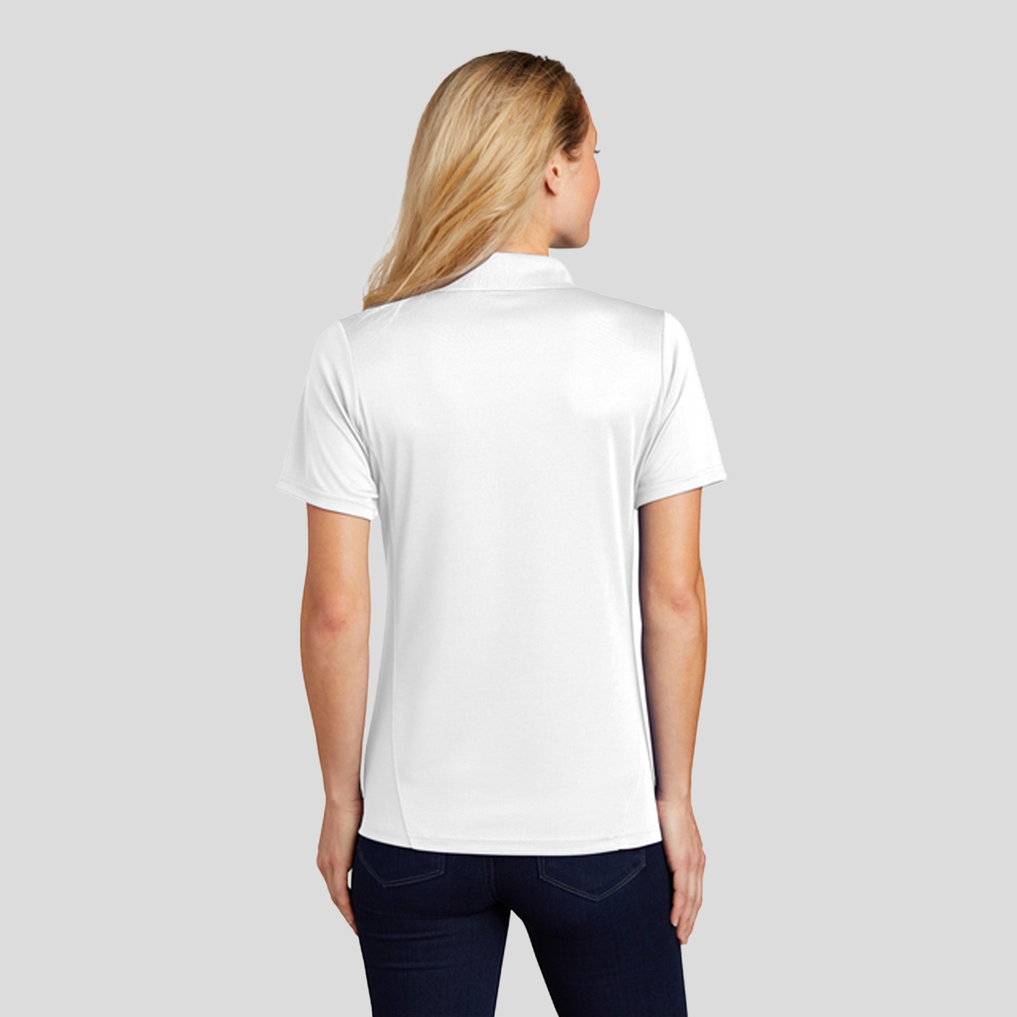 Women's Dry Zoneยฎ Raglan Accent Polo | White