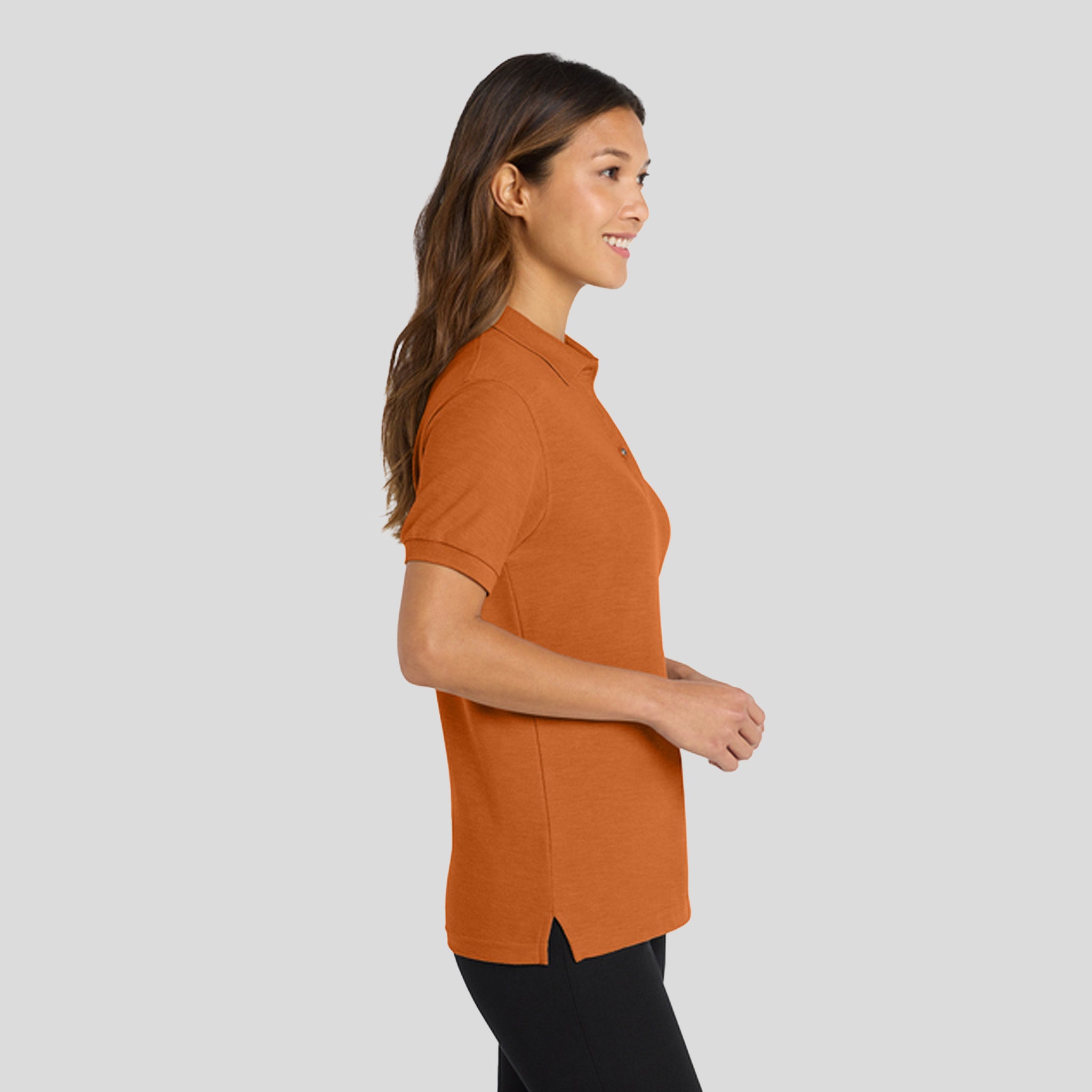 Women's Silk Touchβ’ Polo | Texas Orange