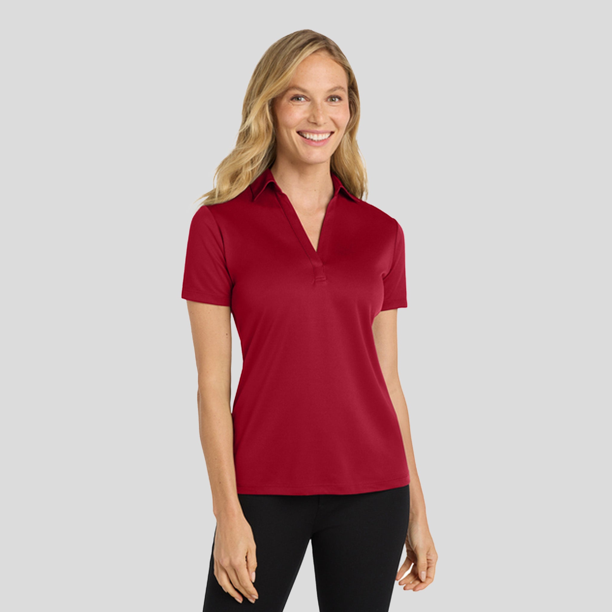 Women's Silk Touchโข Performance Polo | Red