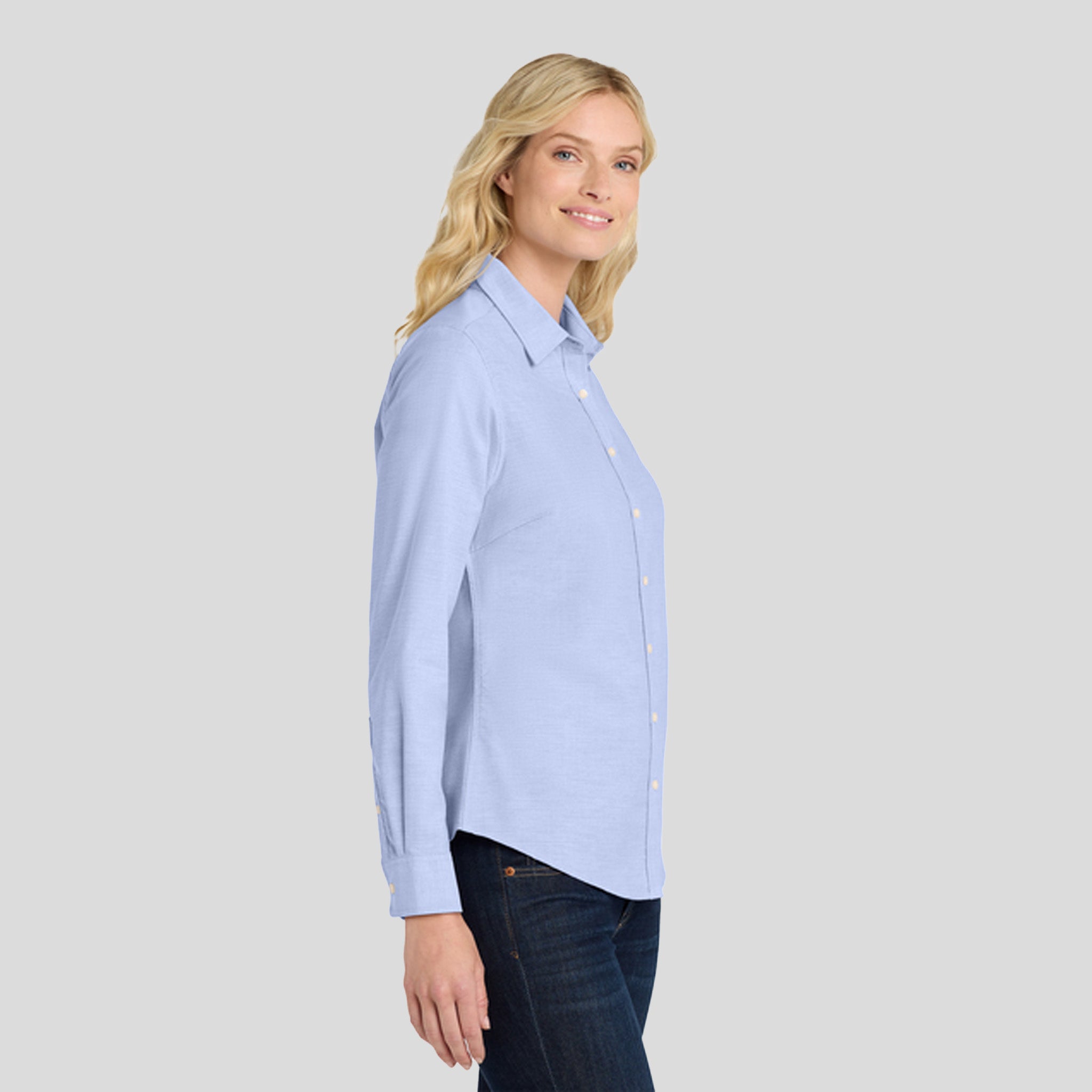 Women's SuperProβ’ Oxford Shirt | Oxford Blue