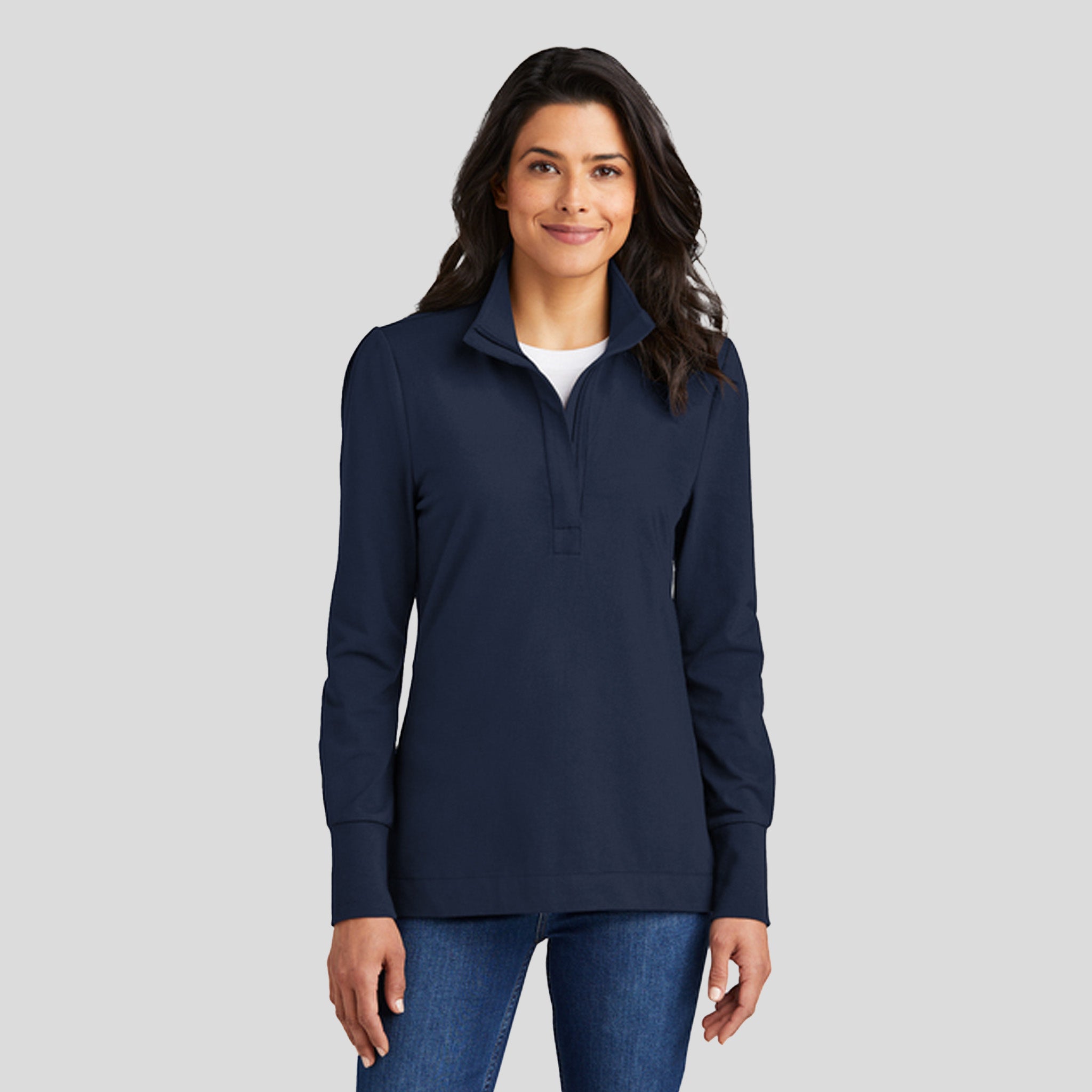 Women's Fairway Stretch 1/4-Zip | River Blue Navy