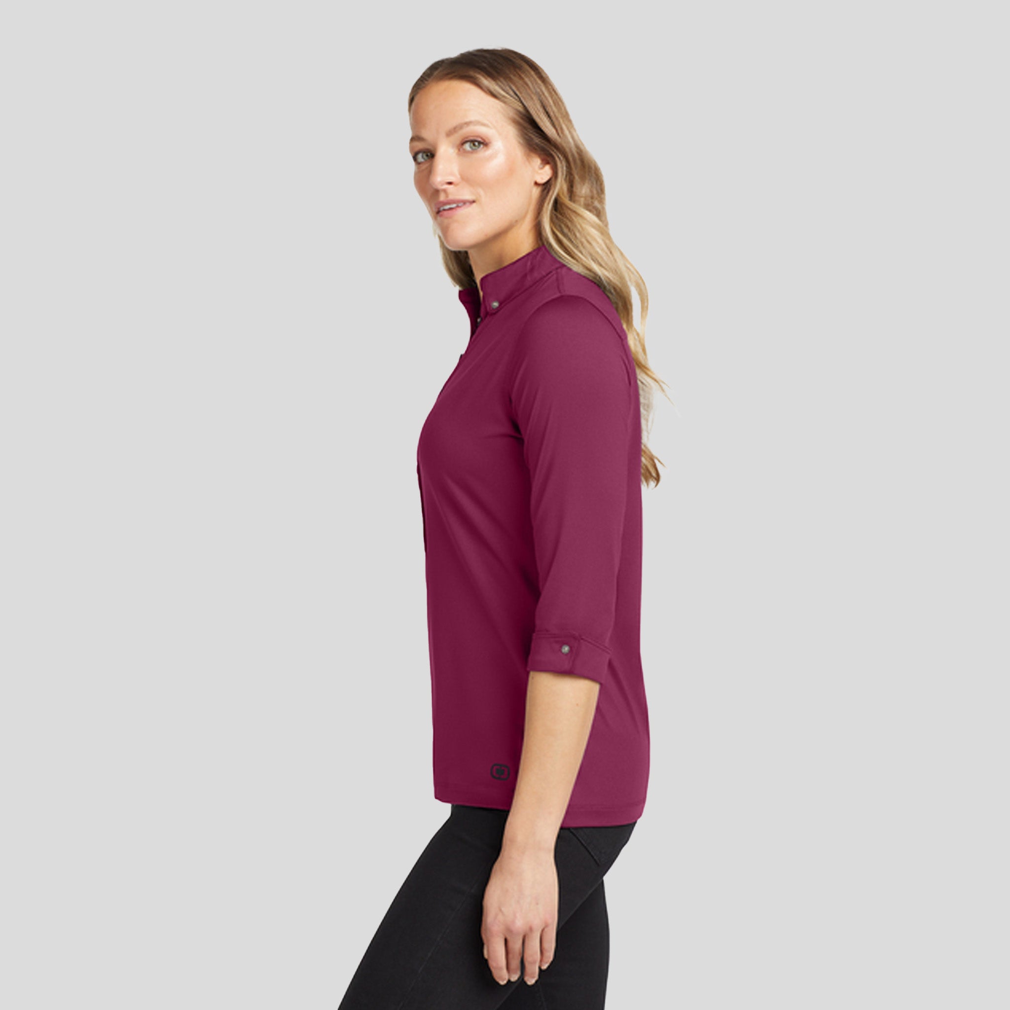Women's Gauge Polo | Berry Burst