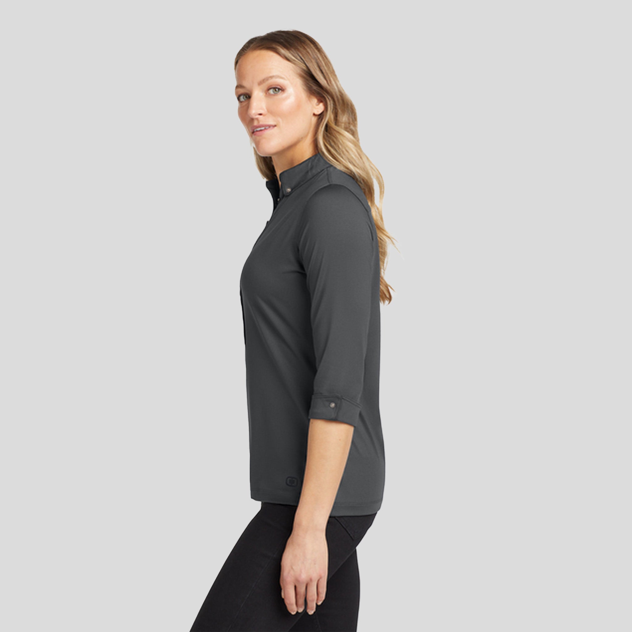 Women's Gauge Polo | Diesel Grey