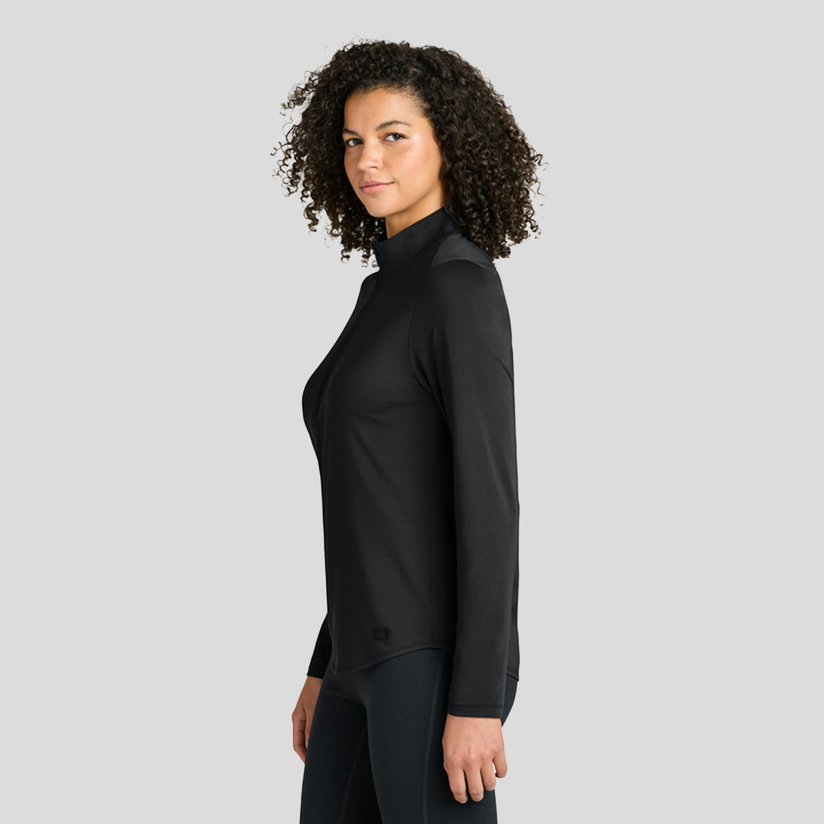 Women's Regain 1/4-Zip | Blacktop