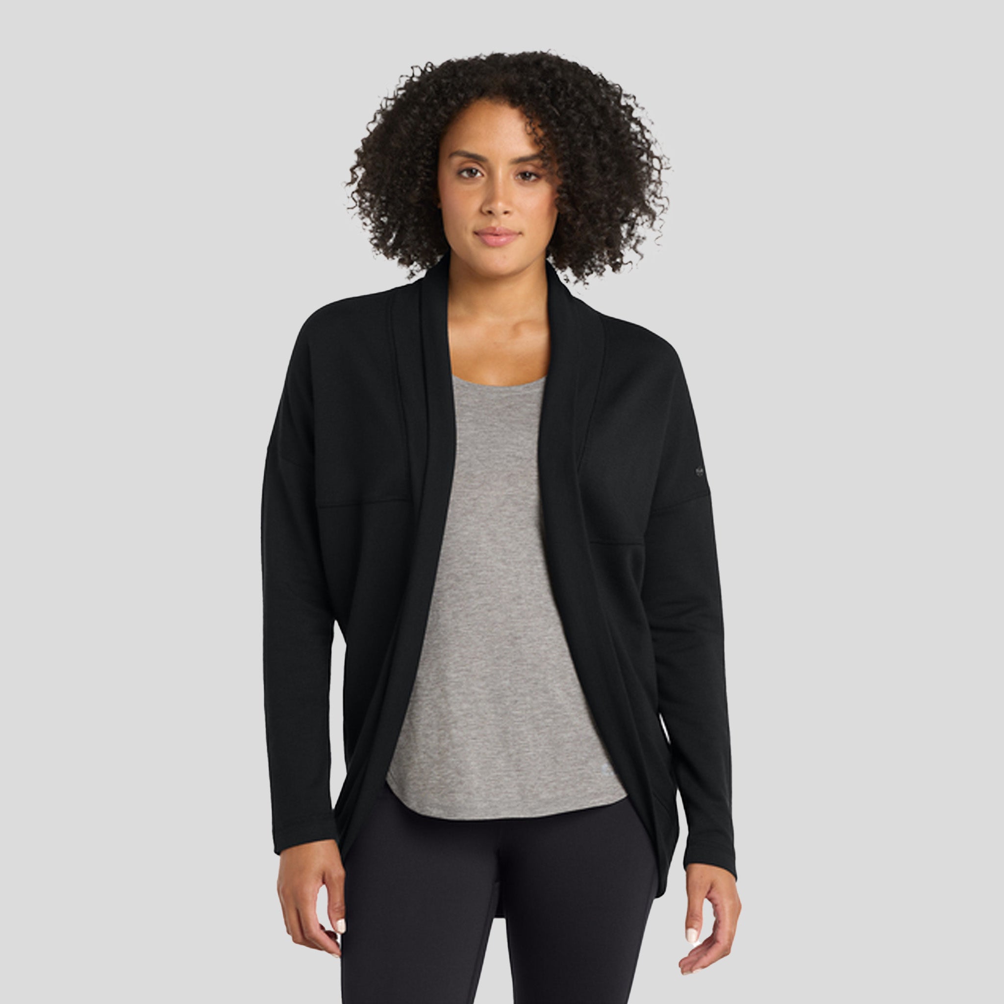 Women's Luuma Cocoon Fleece | Black