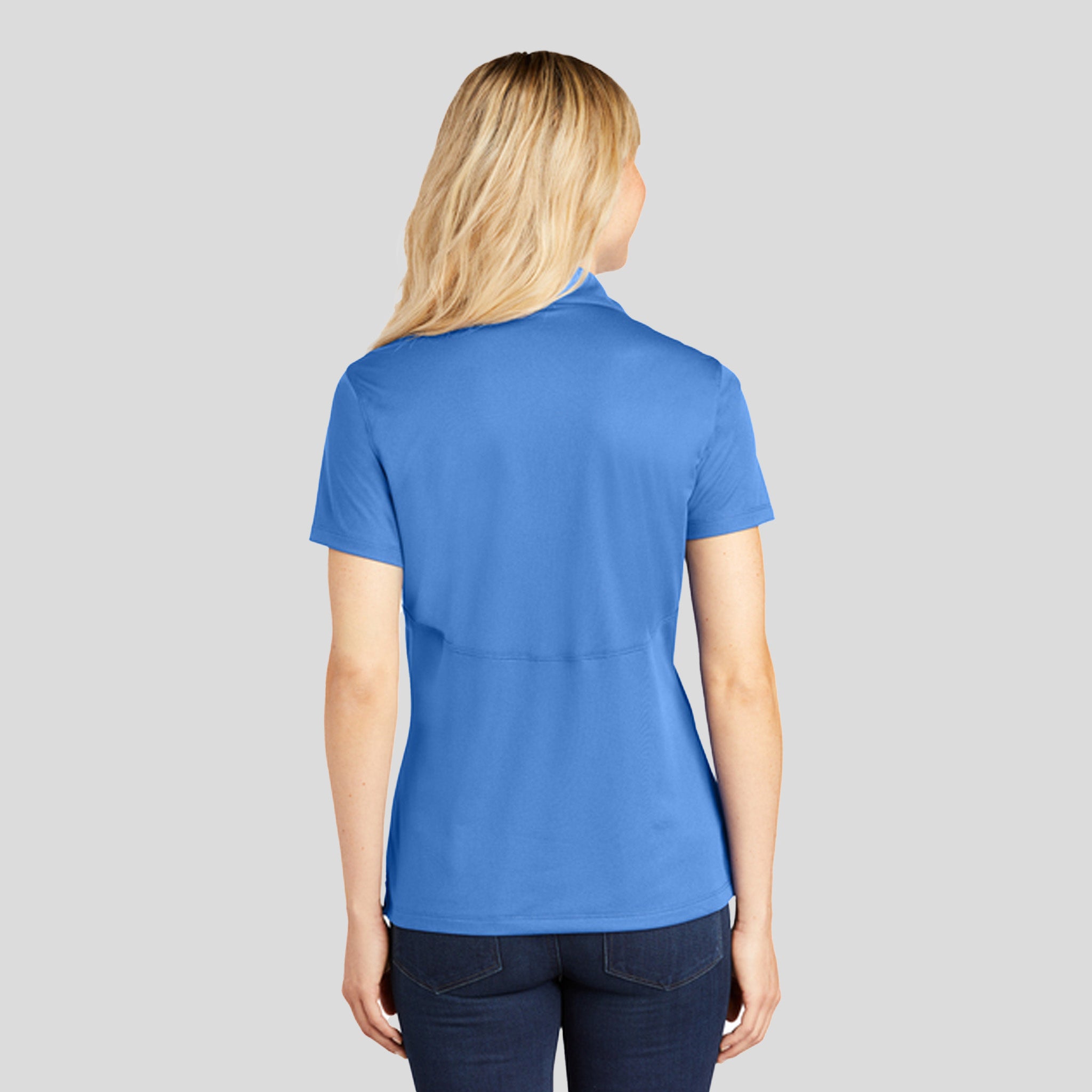 Women's Micropique Sport-Wickยฎ Polo | Blue Lake