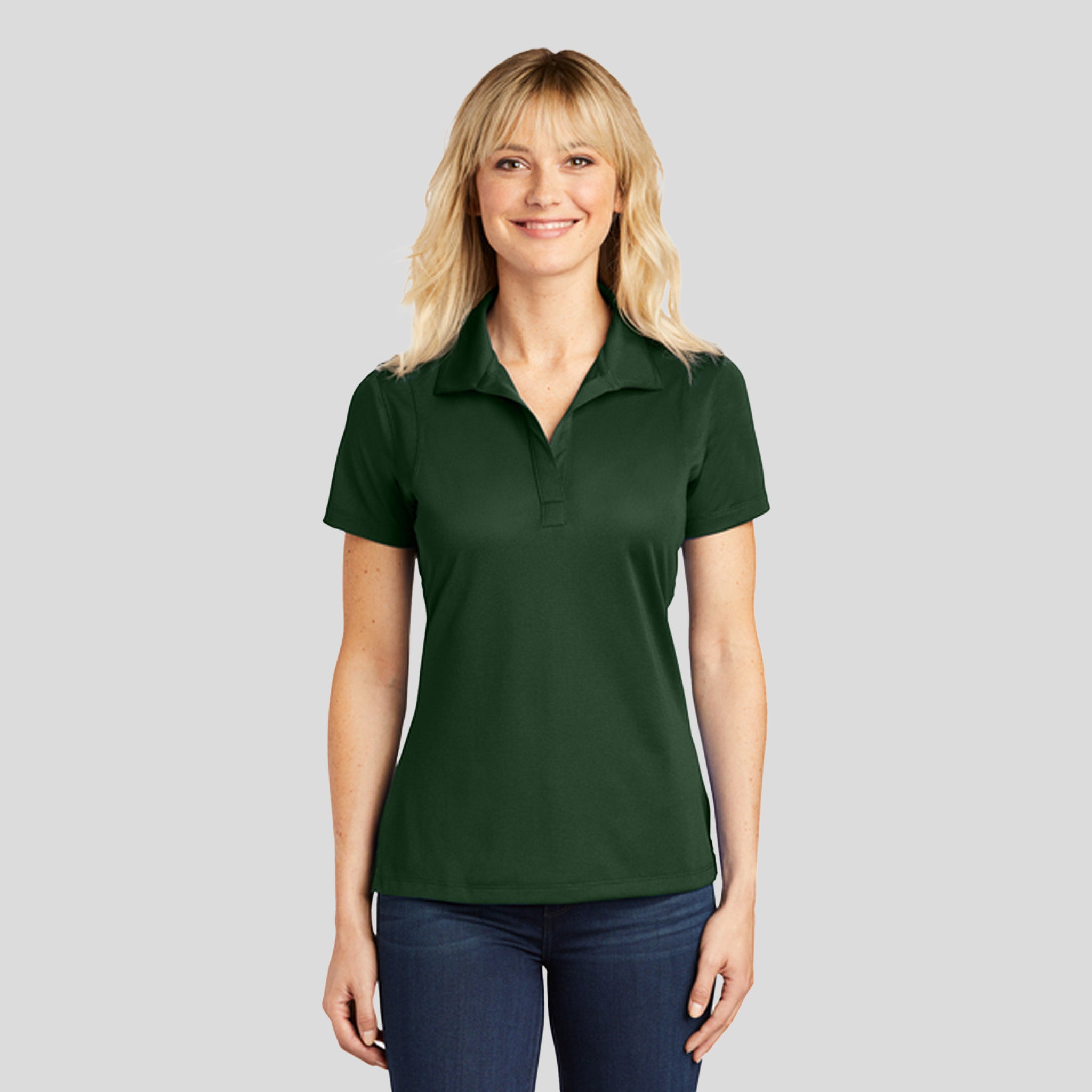 Women's Micropique Sport-Wickยฎ Polo | Forest Green