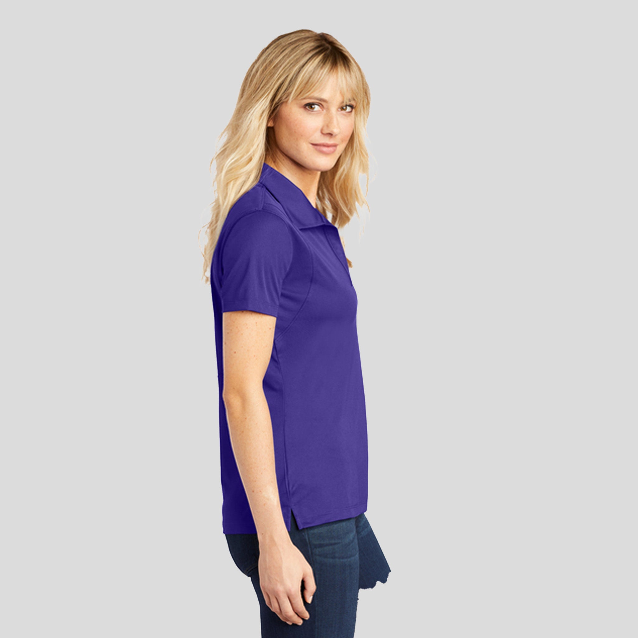Women's Micropique Sport-Wickยฎ Polo | Purple