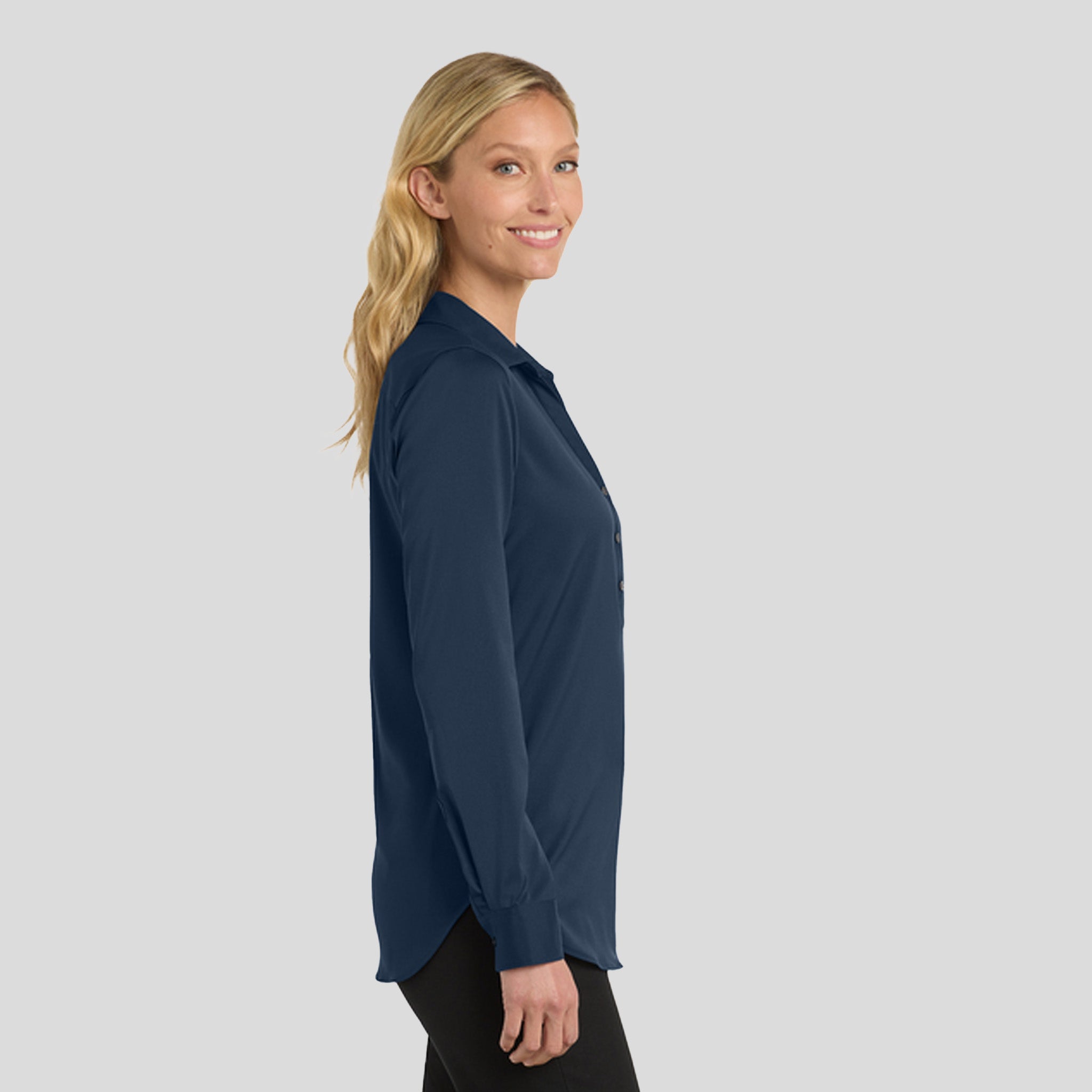 Women's City Stretch Tunic | River Blue Navy