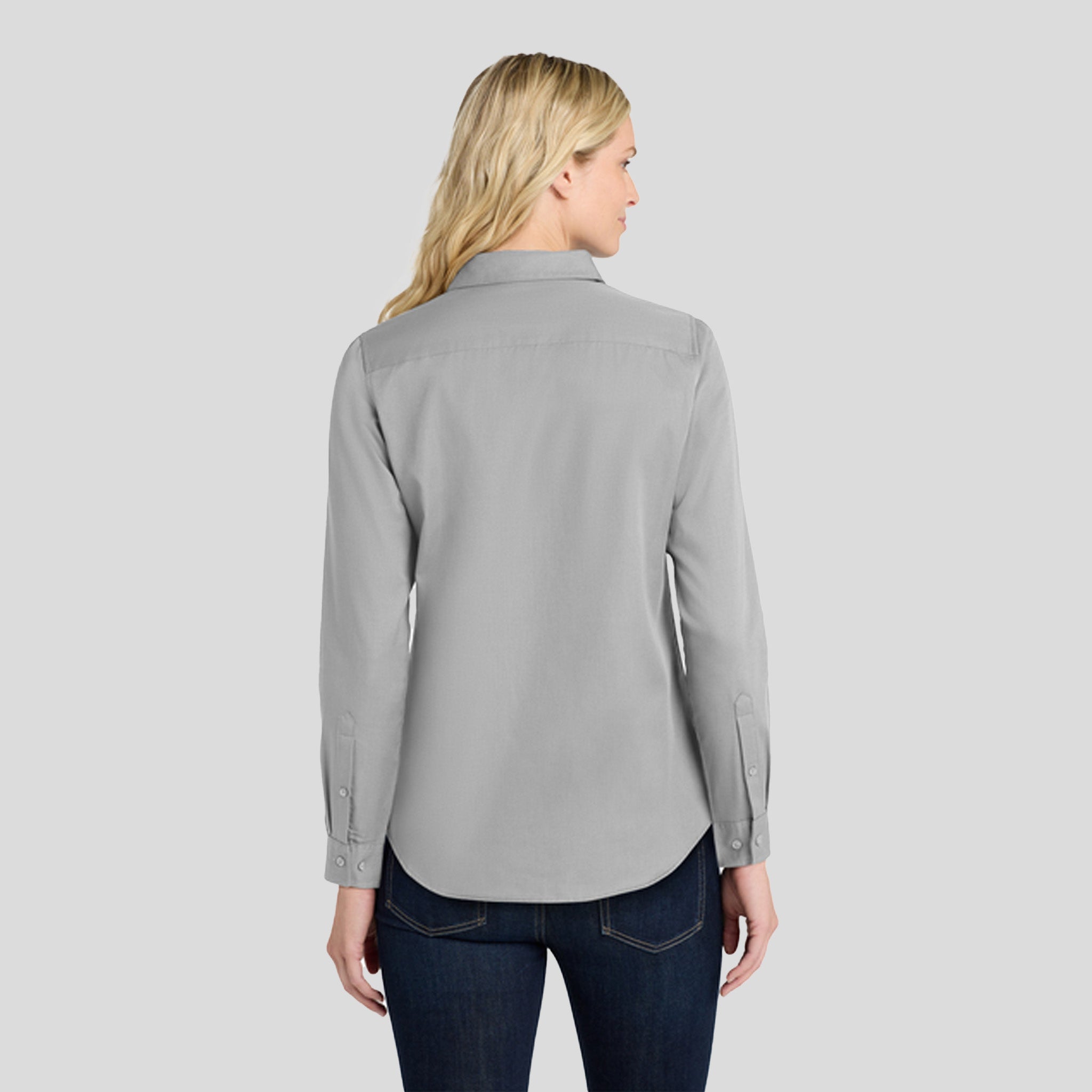 Women's Long Sleeve SuperPro React β’ | Gusty Grey