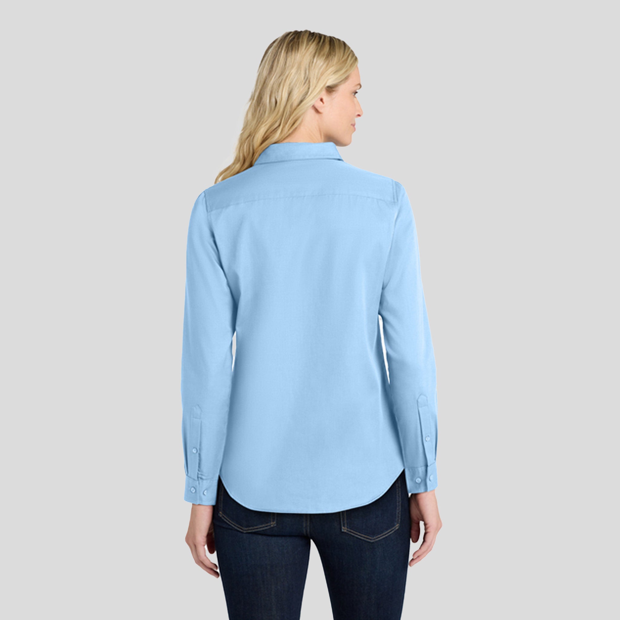 Women's Long Sleeve SuperPro React β’ | Cloud Blue