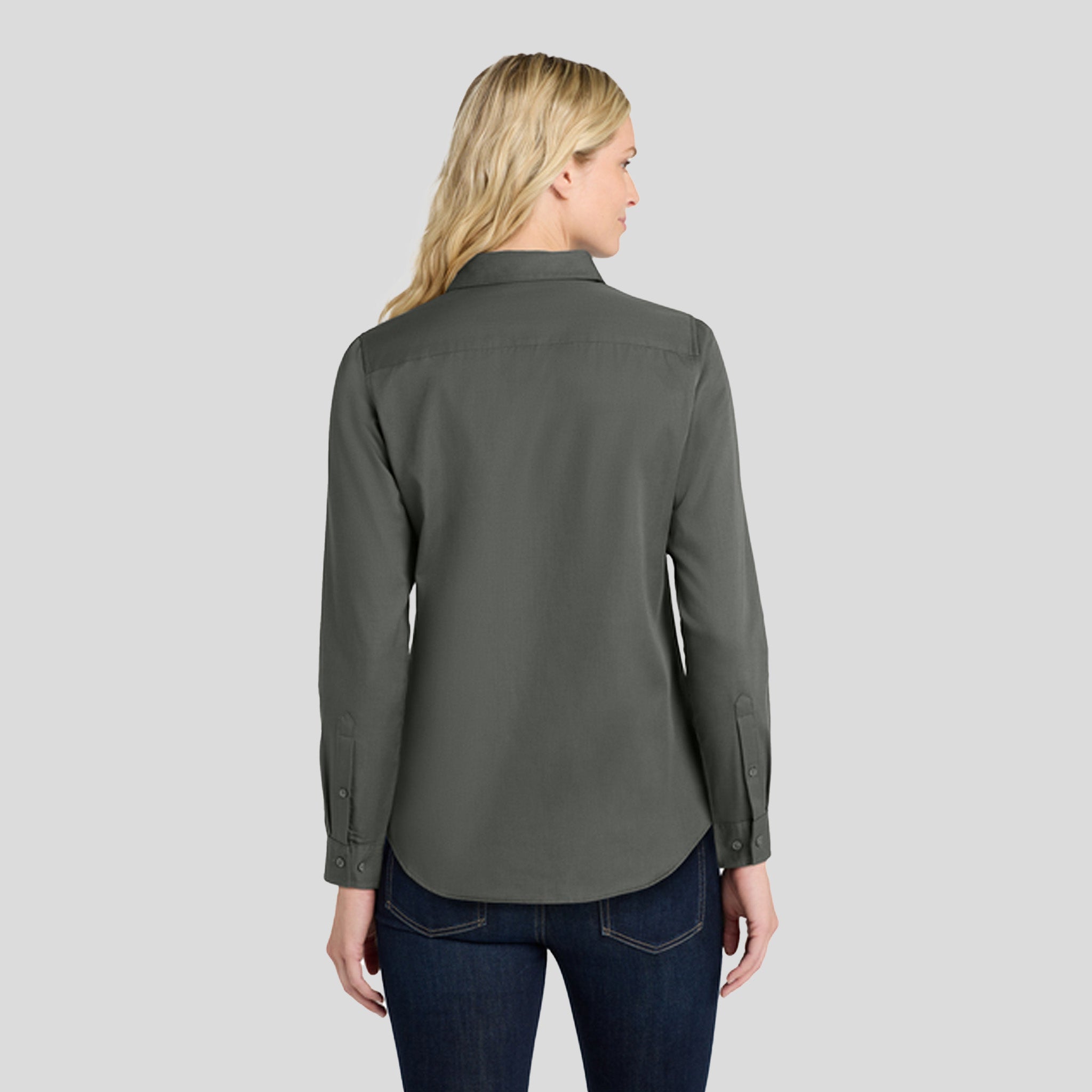 Women's Long Sleeve SuperPro React β’ | Storm Grey