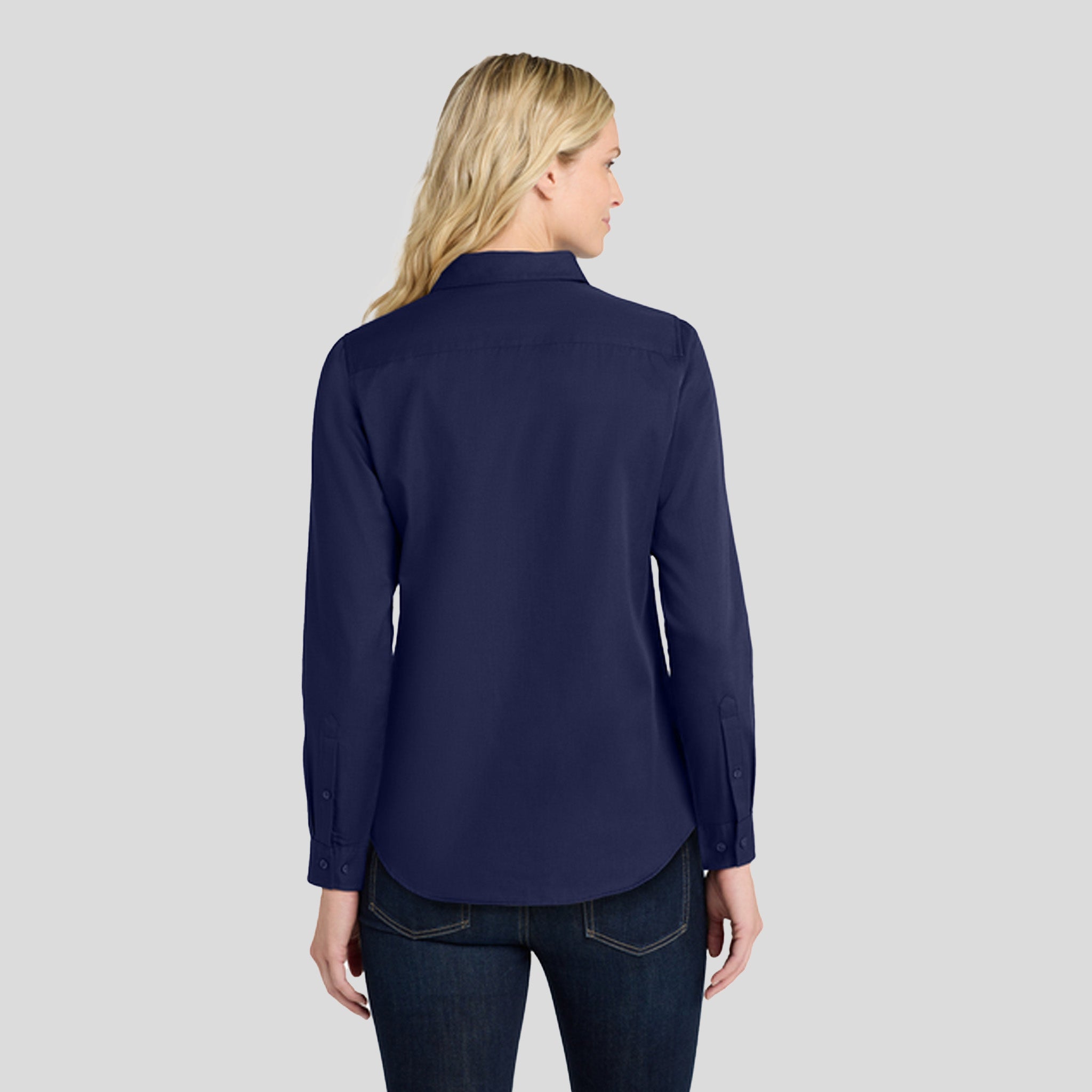 Women's Long Sleeve SuperPro React β’ | True Navy