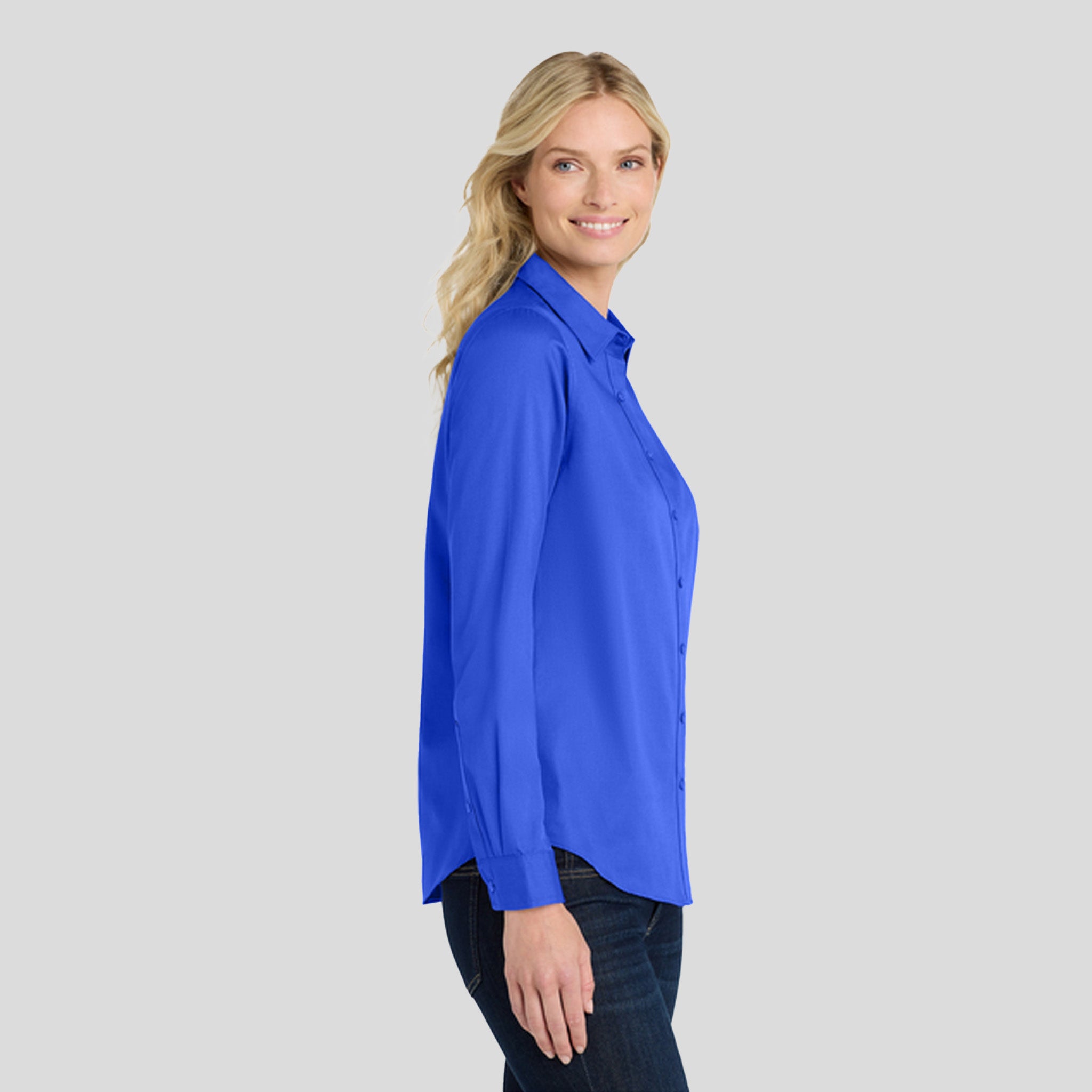 Women's Long Sleeve SuperPro React β’ | True Royal