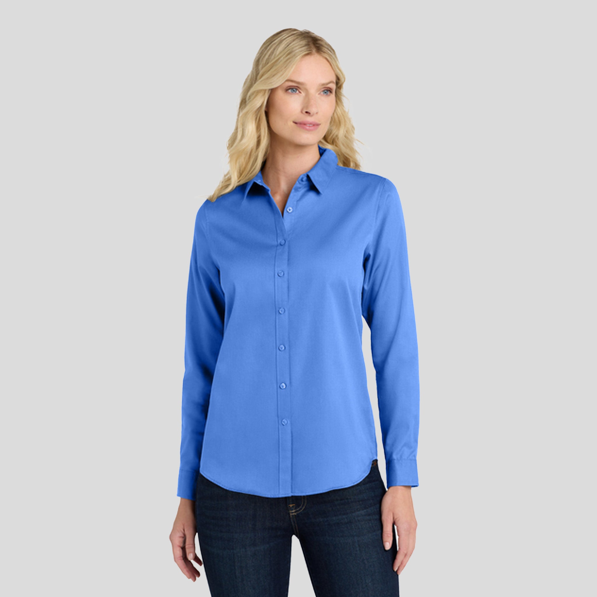 Women's Long Sleeve SuperPro React β’ | Ultramarine Blue