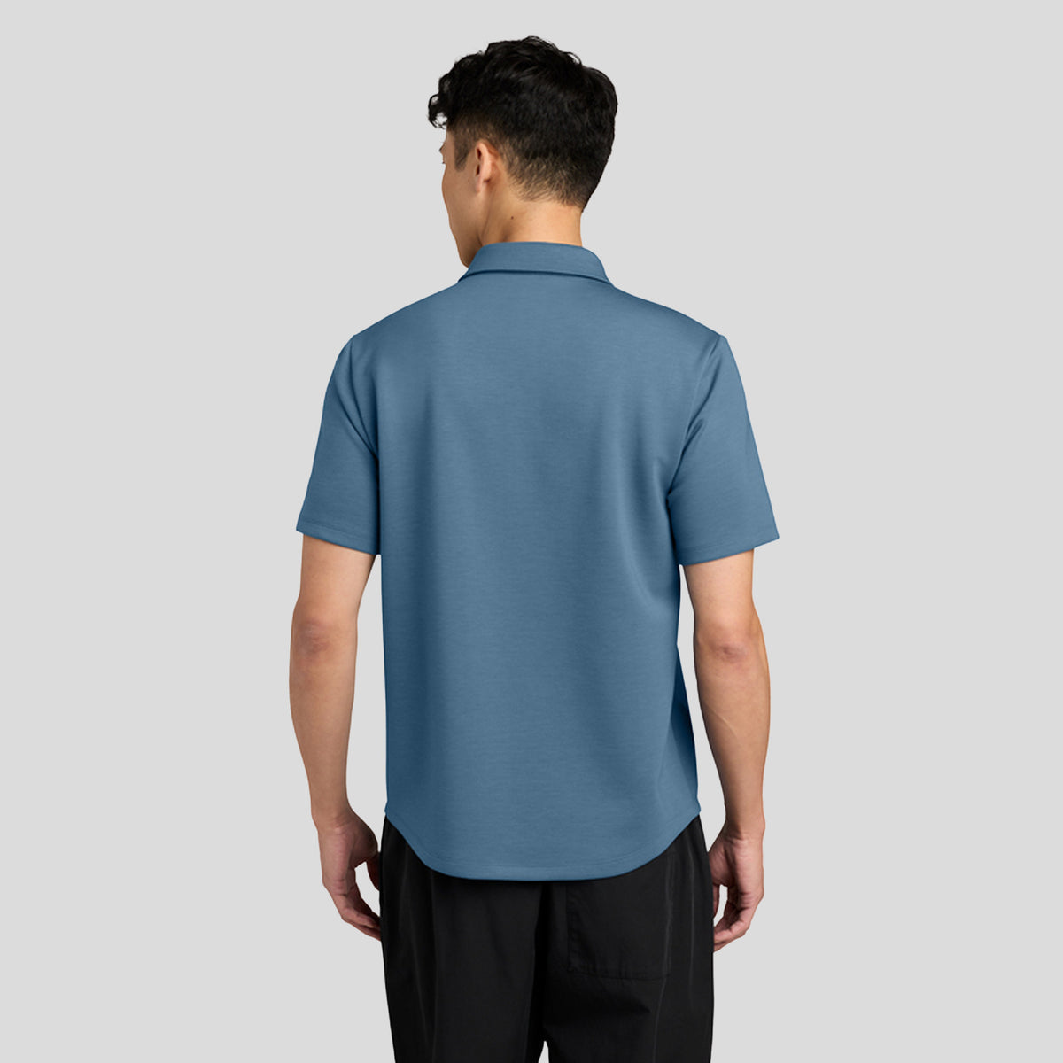 Men's Lite Spacer Polo | Harbor Blue