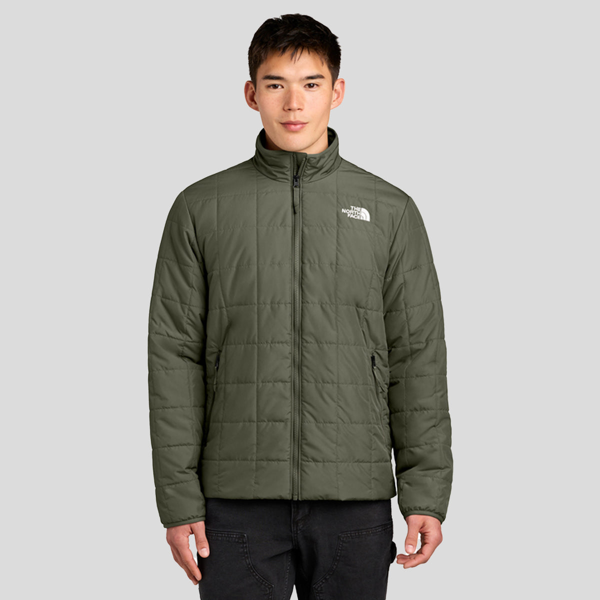 Menβs Iron Drift Quilted Jacket | New Taupe Green
