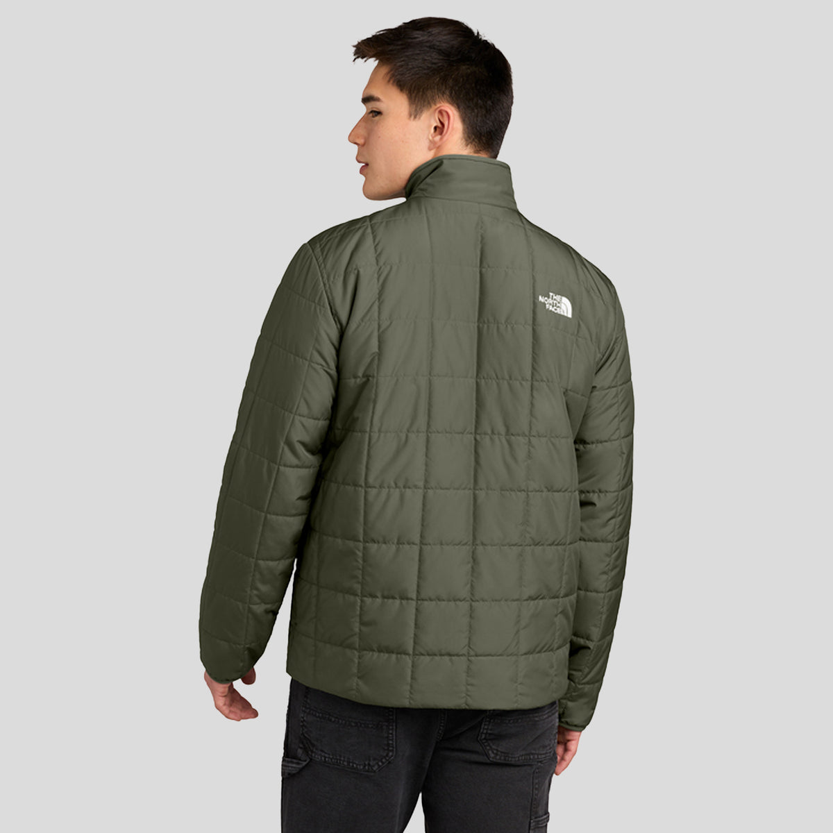 Menβs Iron Drift Quilted Jacket | New Taupe Green