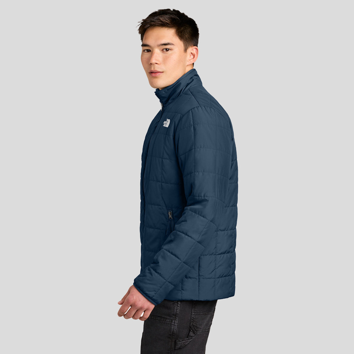 Menβs Iron Drift Quilted Jacket | Summit Navy