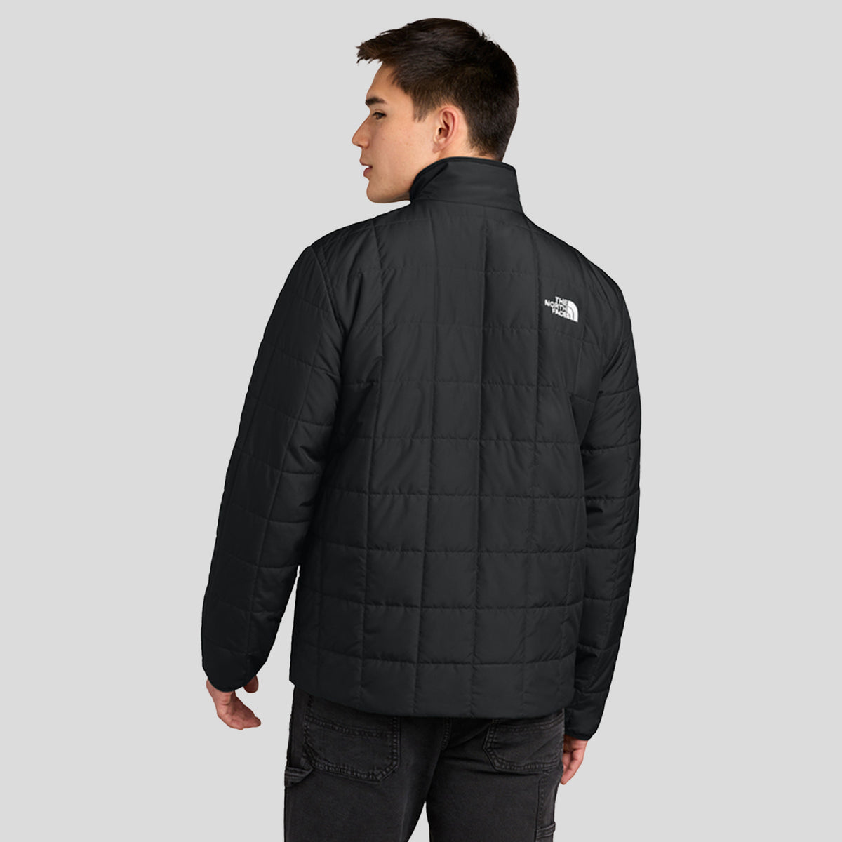 Menβs Iron Drift Quilted Jacket | TNF Black