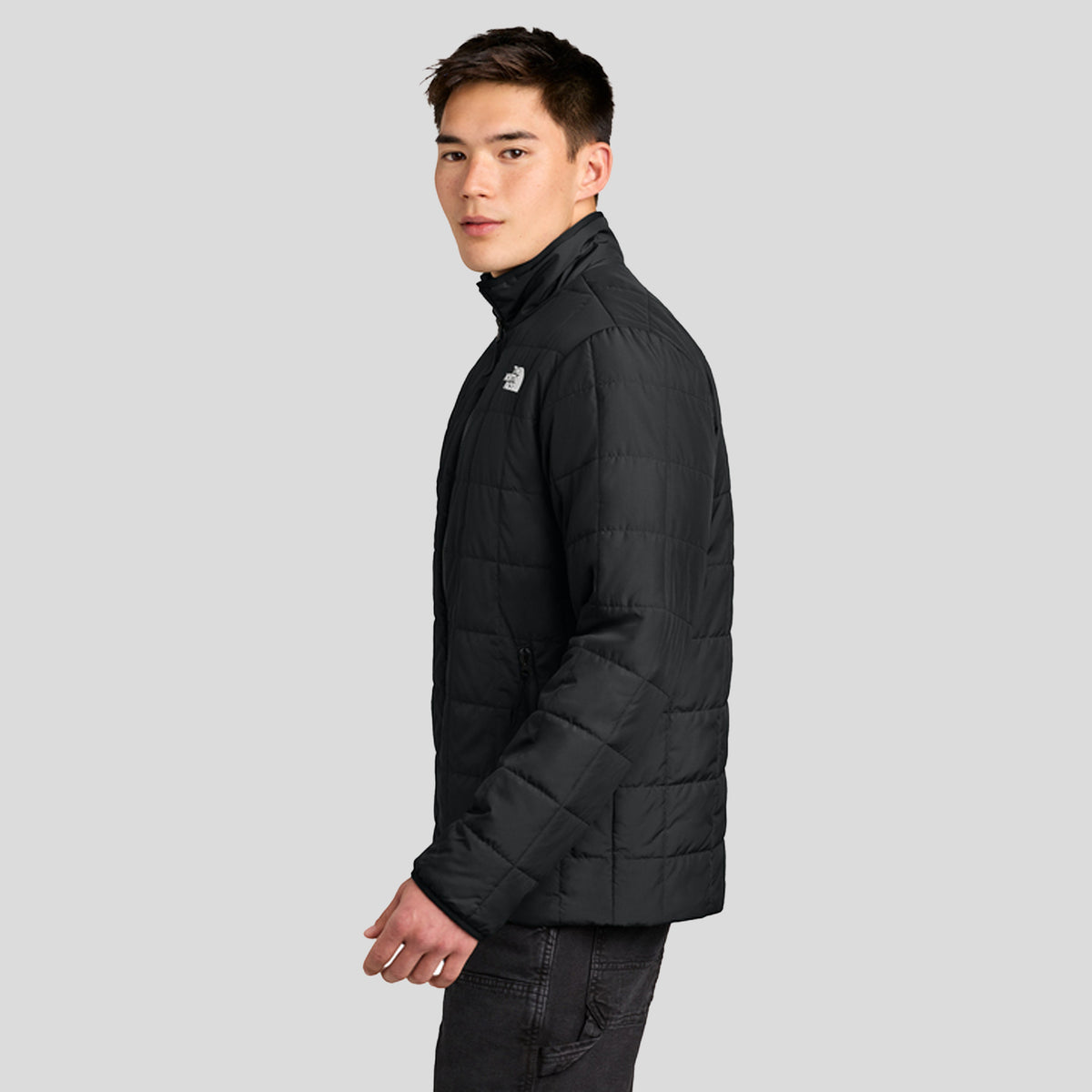 Menβs Iron Drift Quilted Jacket | TNF Black