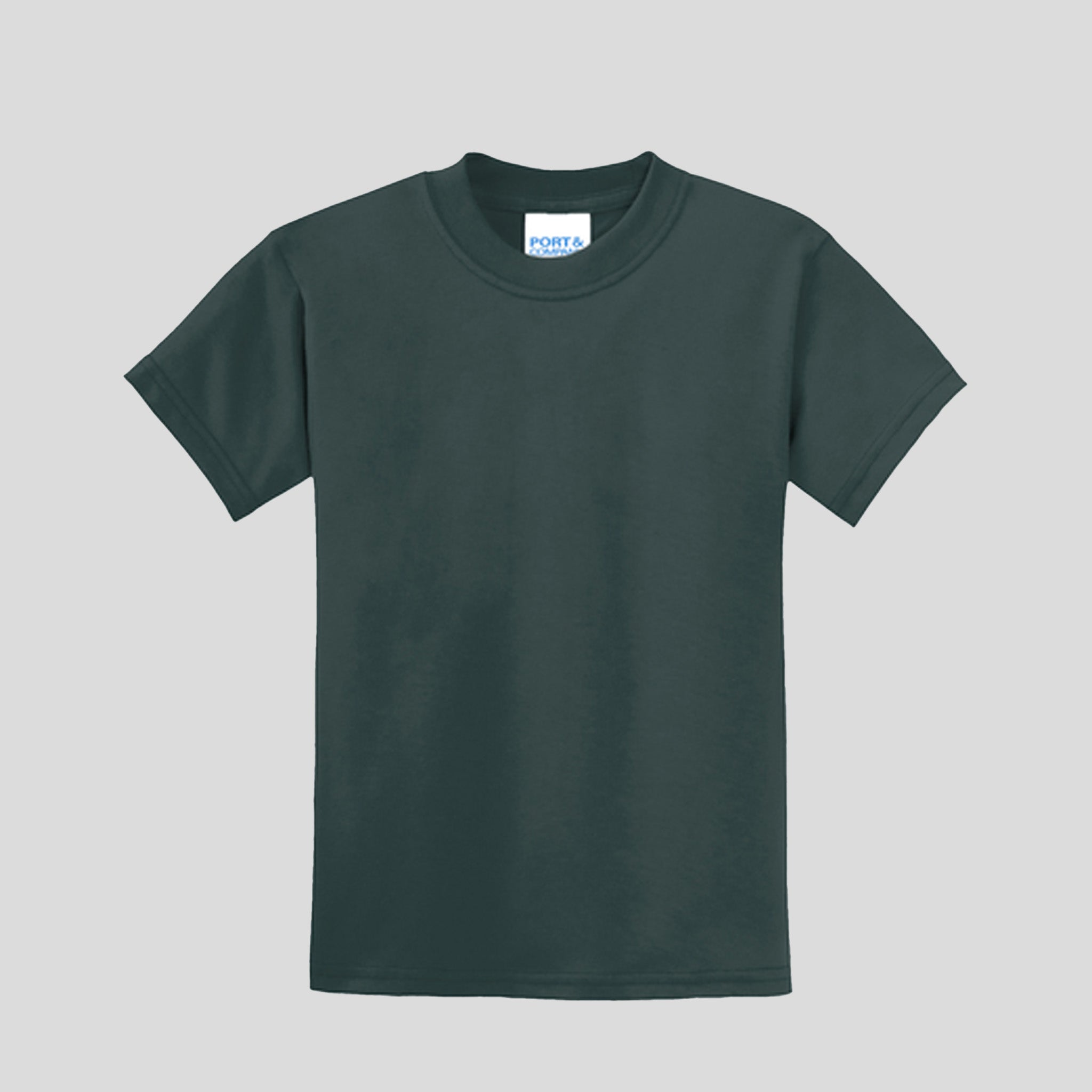 Youth Core Blend Tee | Dark Green