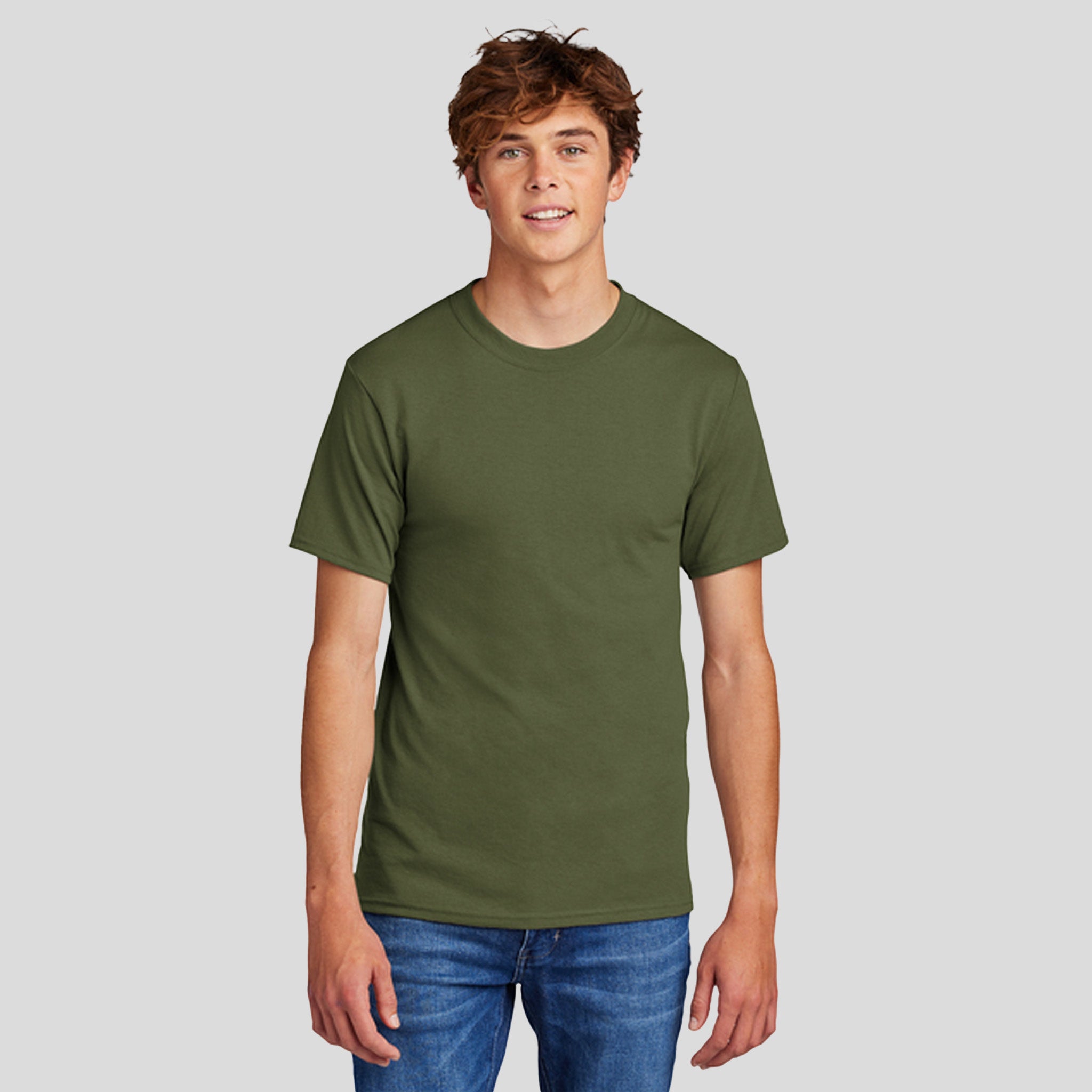 Core Blend Tee | Olive Drab Green