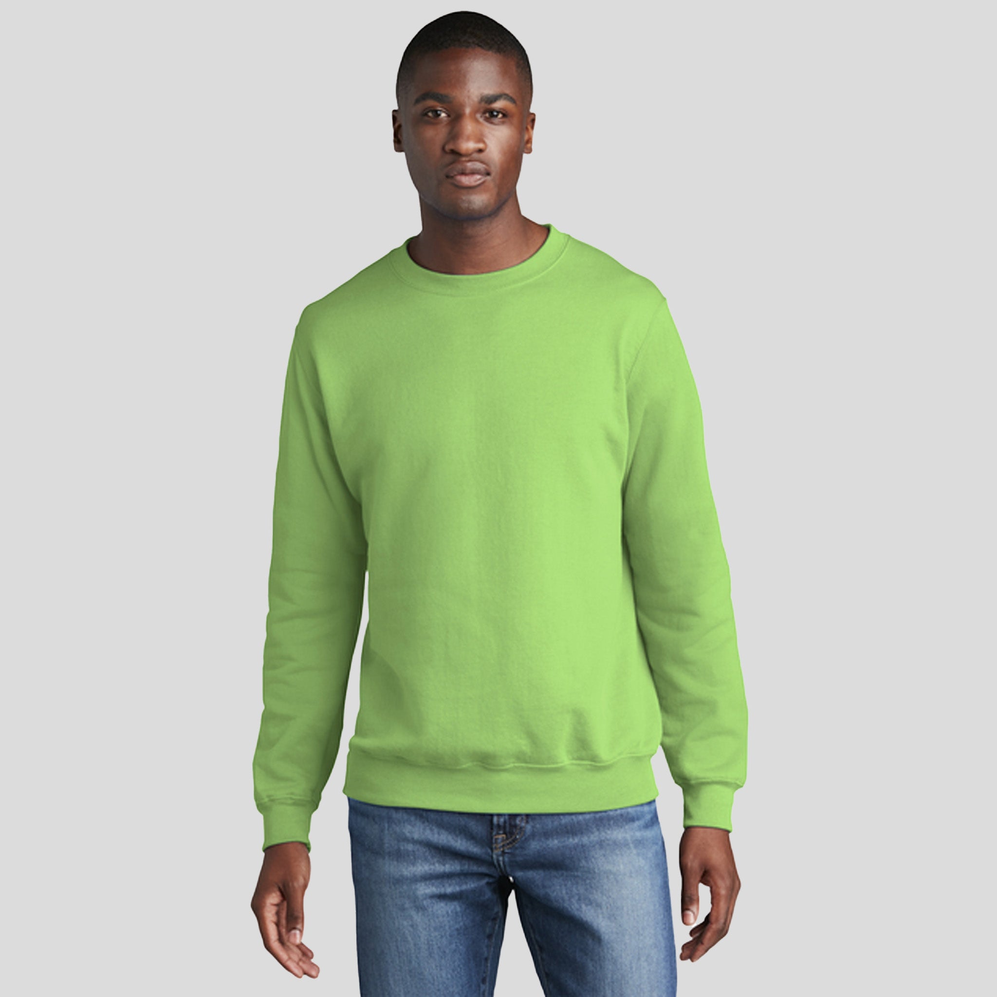 Core Fleece Crewneck Sweatshirt | Lime
